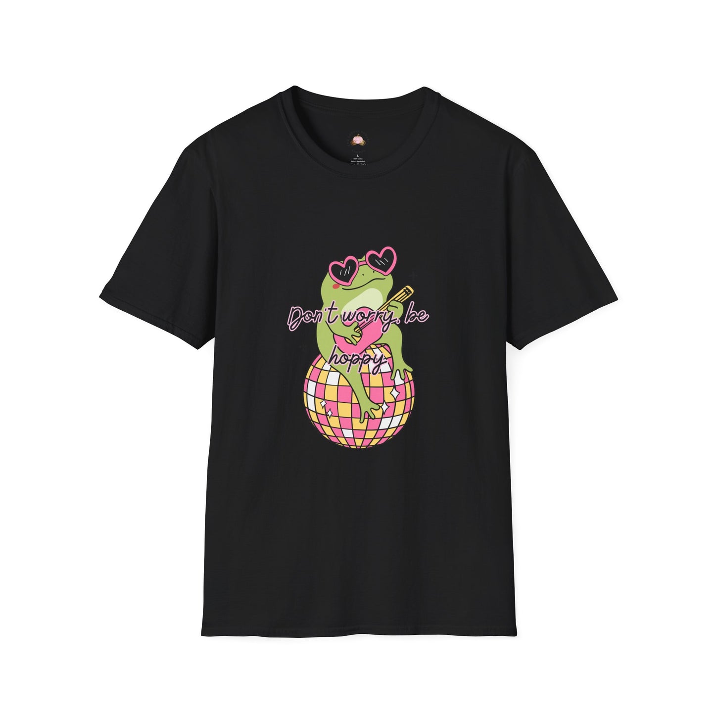 Singing Disco Frog T-Shirt - Fun and Funky Graphic Tee for Music Lovers and Frog Enthusiasts