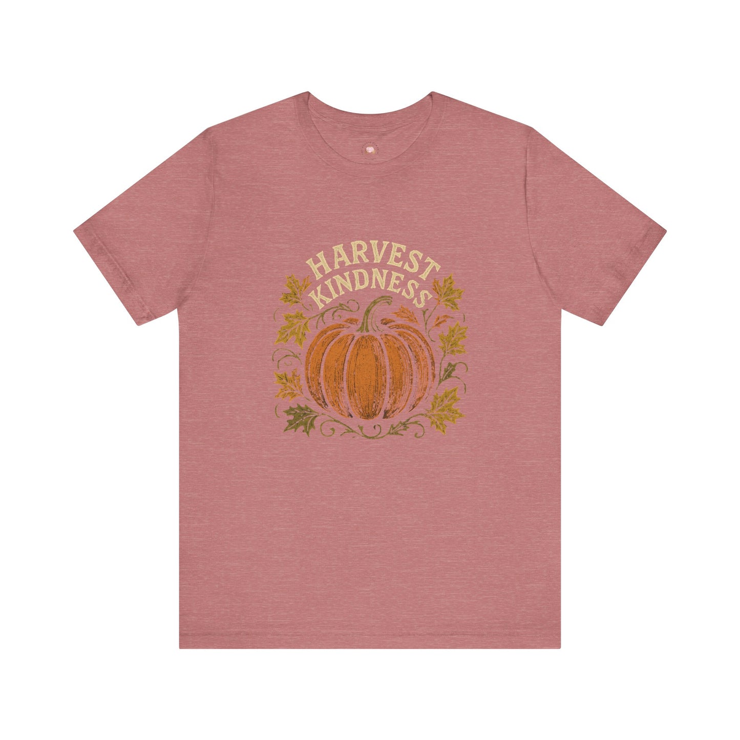 Harvest Kindness Tee - Unisex Jersey Short Sleeve Tee, Fall Fashion, Autumn Apparel, Thanksgiving Shirt, Gift for Friends, Cozy Casual Wear