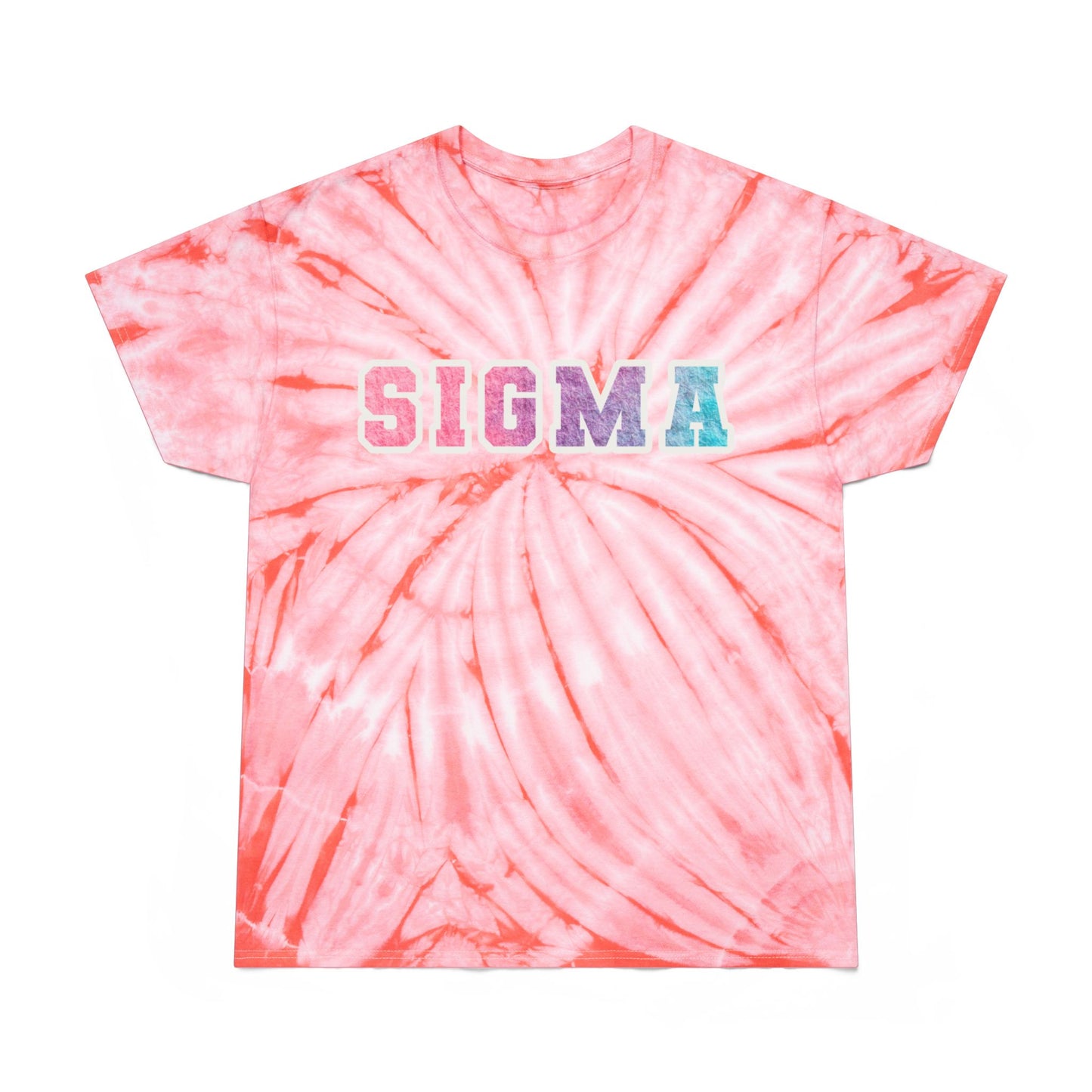 Tie-Dye Tee Sigma - Colorful and unique shirt for those who love artistic designs