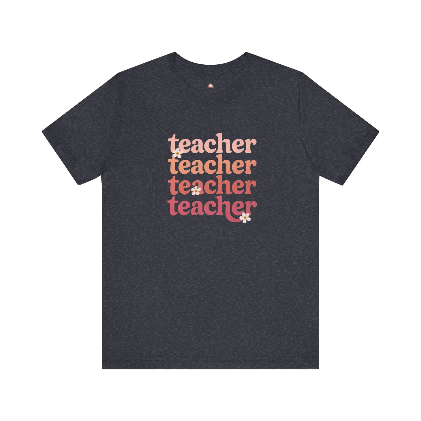 Teacher Vibes Unisex Jersey Tee - Perfect Gift for Educators, Teacher Appreciation, Classroom Style, Graduation Gift, Everyday Wear