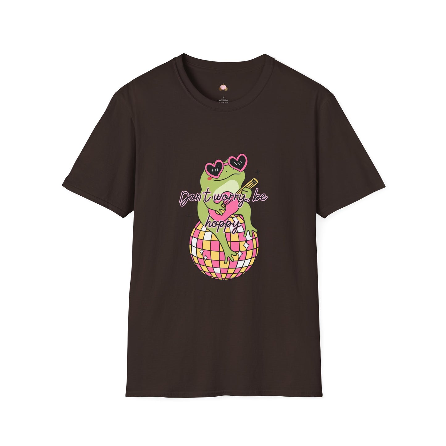 Singing Disco Frog T-Shirt - Fun and Funky Graphic Tee for Music Lovers and Frog Enthusiasts