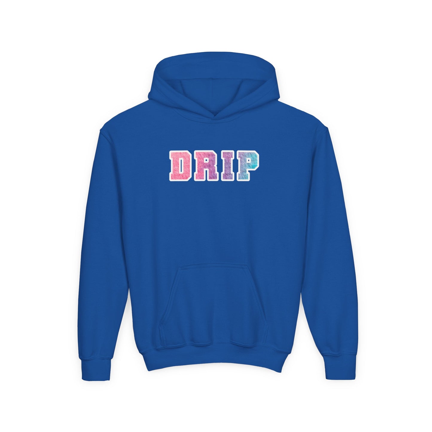 Youth Heavy Blend Hooded Sweatshirt - Drip Design, Trendy Hoodie, Urban Outfit, Gift for Teens, Casual Wear, Street Style