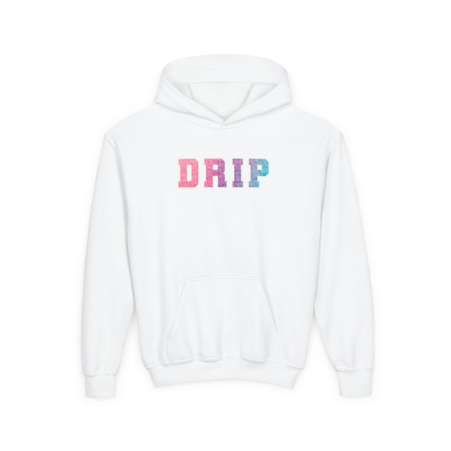Youth Heavy Blend Hooded Sweatshirt - Drip Design, Trendy Hoodie, Urban Outfit, Gift for Teens, Casual Wear, Street Style