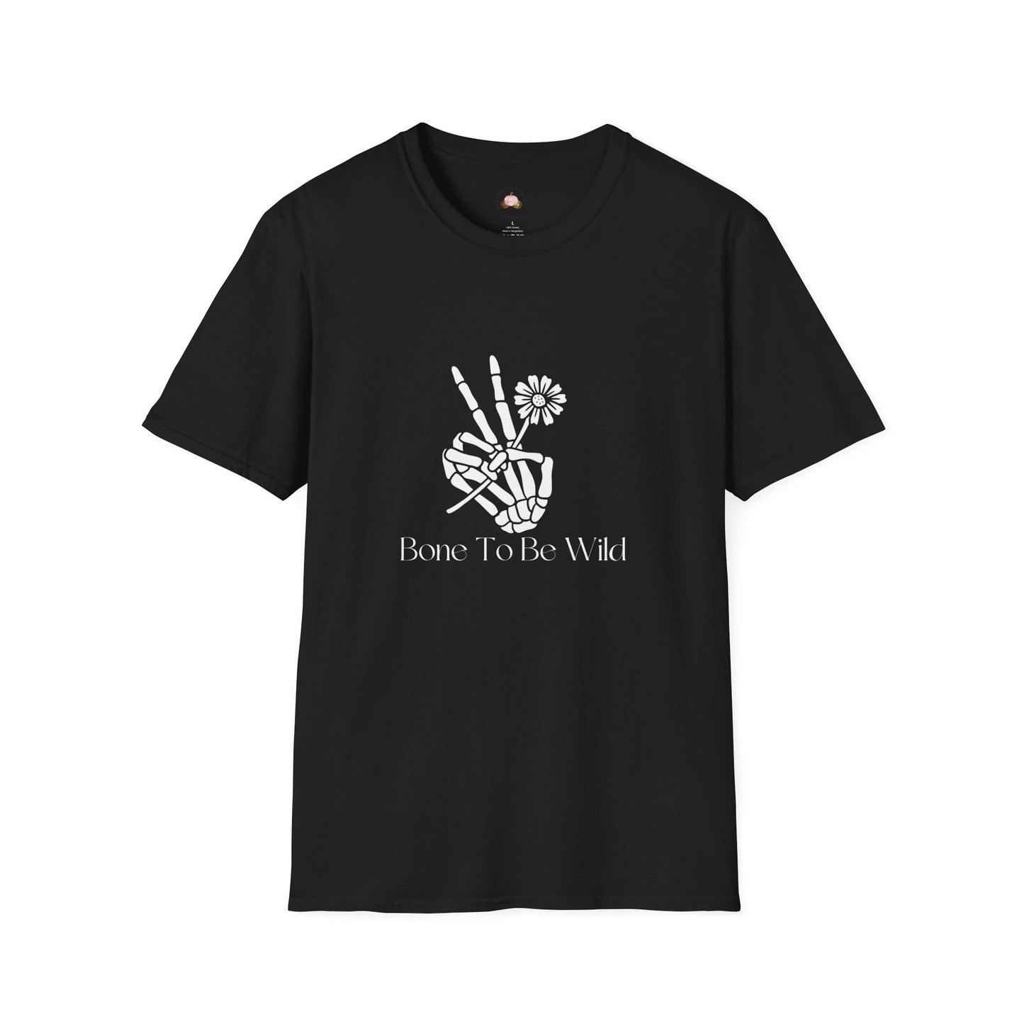 Funny Halloween Unisex T-Shirt - Bone to Be Wild