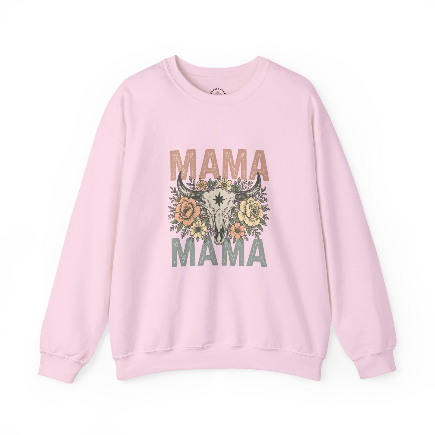 Floral Mama Skull Sweatshirt | Faith, Fashion & Sass β The Bougie Pumpkin Boutique - The Bougie Pumpkin Boutique