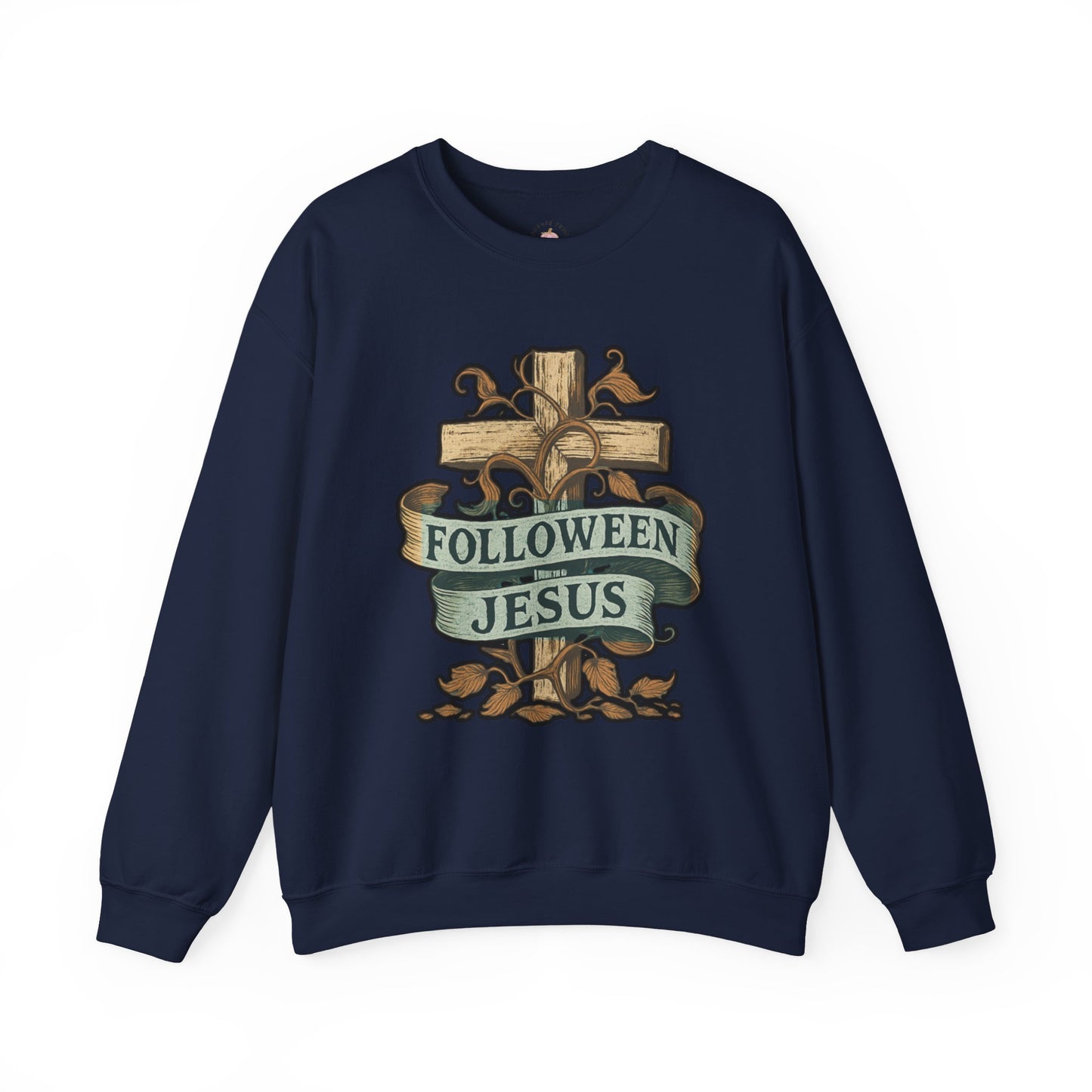 Sweatshirt Folloween Jesus, Halloween Alternative, Faith - The Bougie Pumpkin Boutique