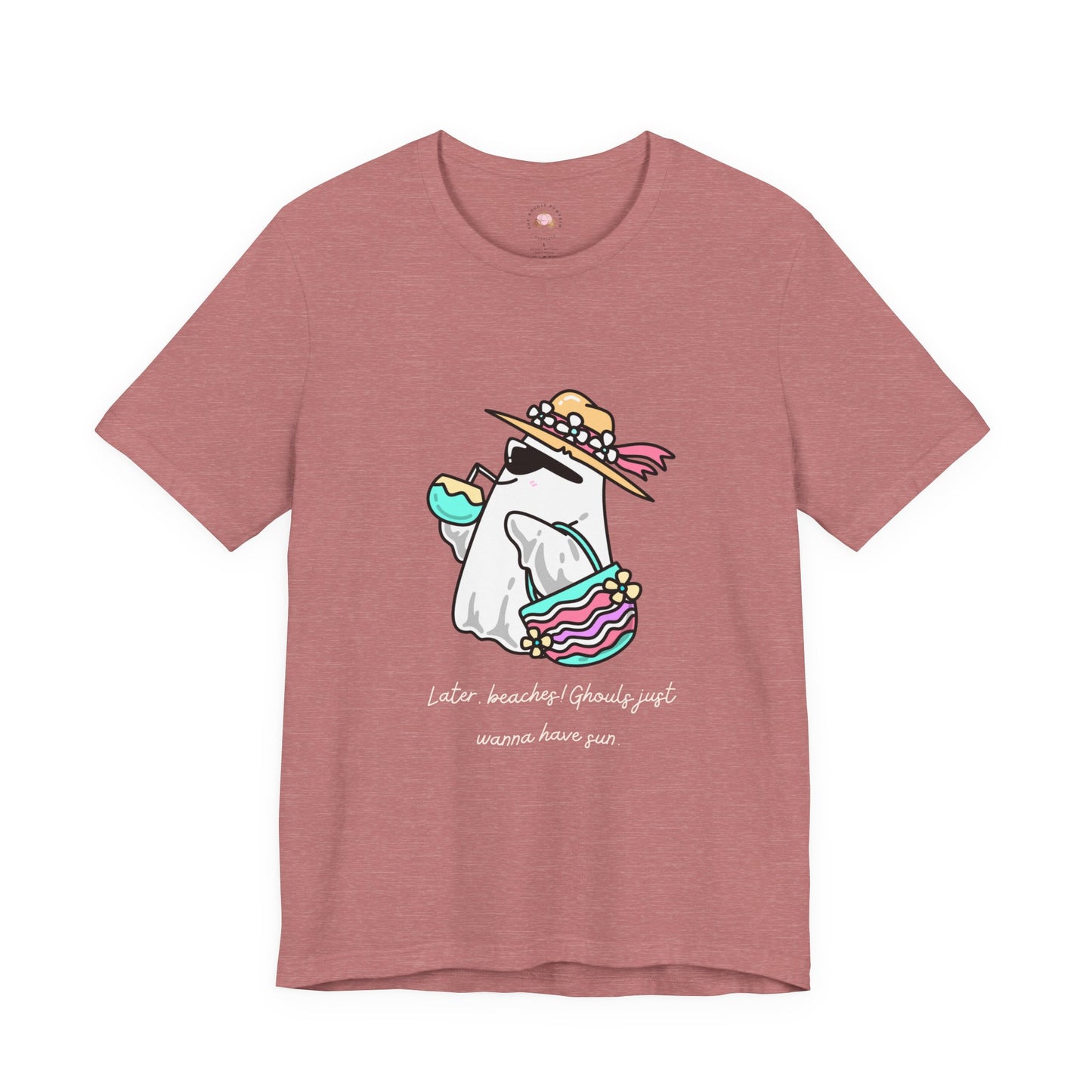 Funny Halloween Beaches Unisex Tee