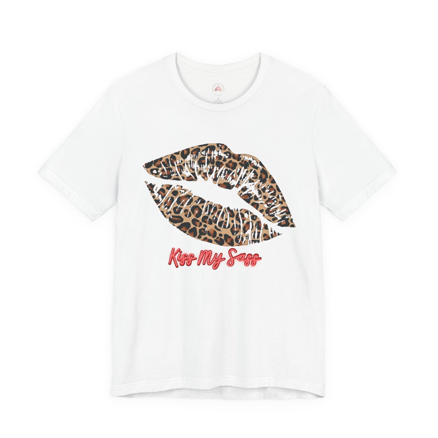 Funny Leopard Kiss Unisex Tee - Kiss My Sass