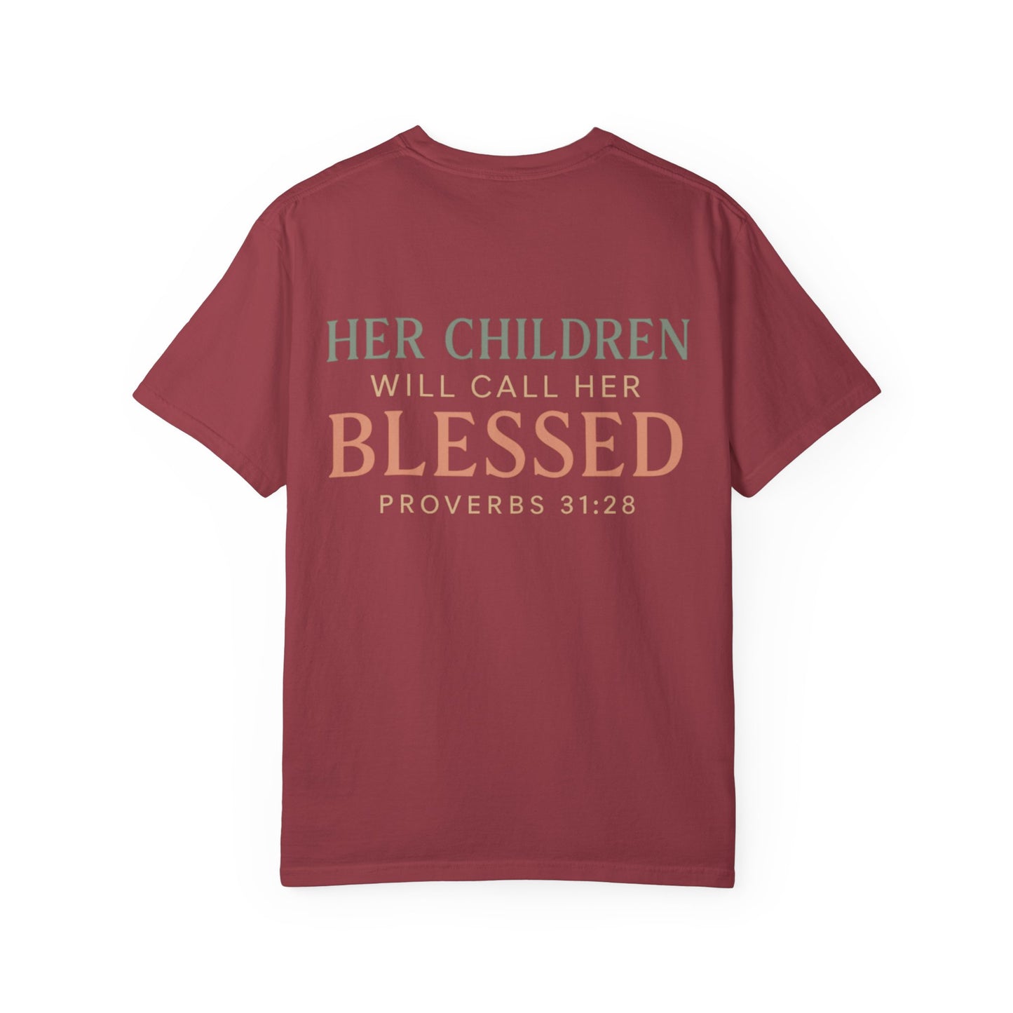 Mama Shirt – Her Children Will Call Her Blessed | Proverbs 31:28 | The Bougie Pumpkin Boutique - The Bougie Pumpkin Boutique