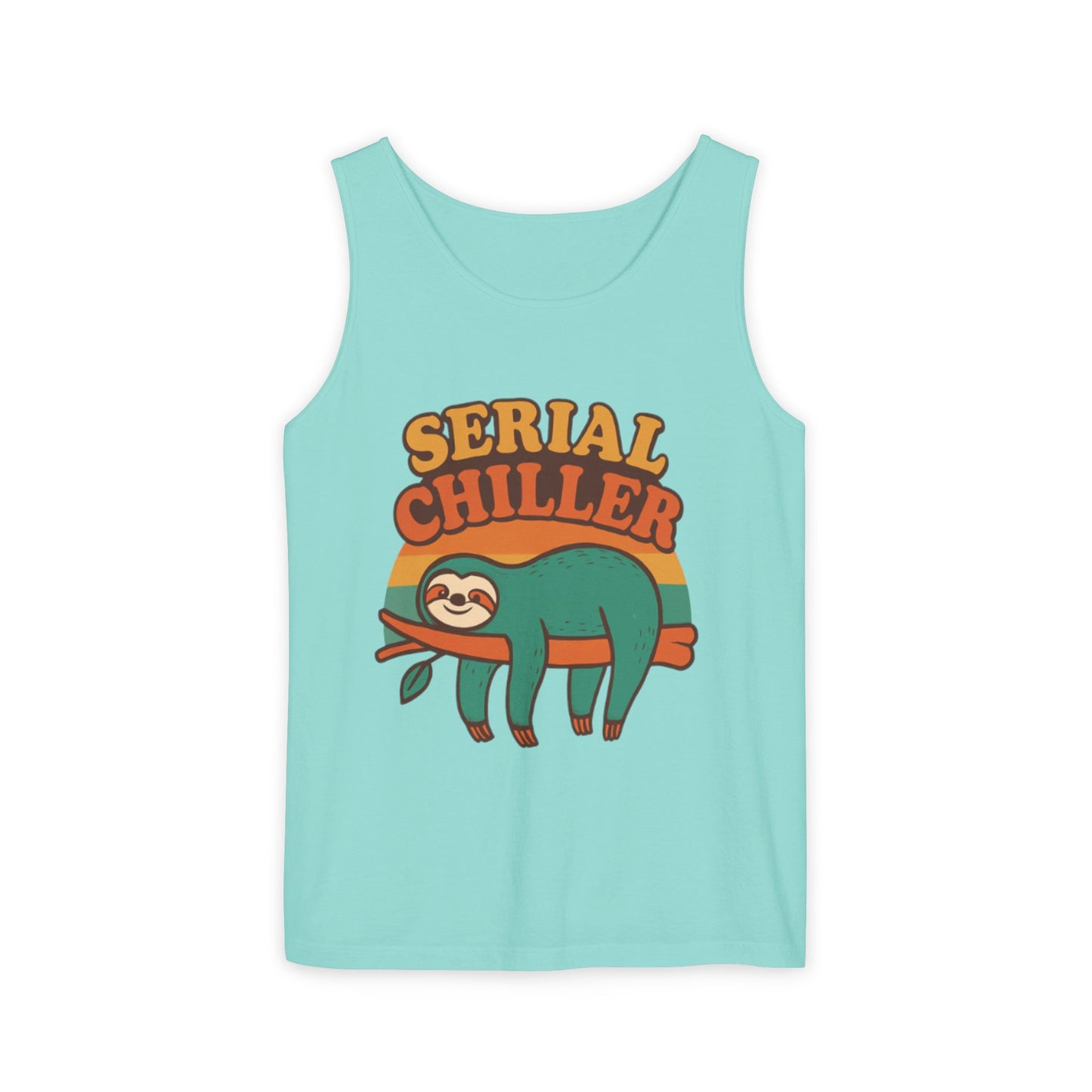 Serial Chiller Vibes Tank Top for Teachers and Moms on Vacay
