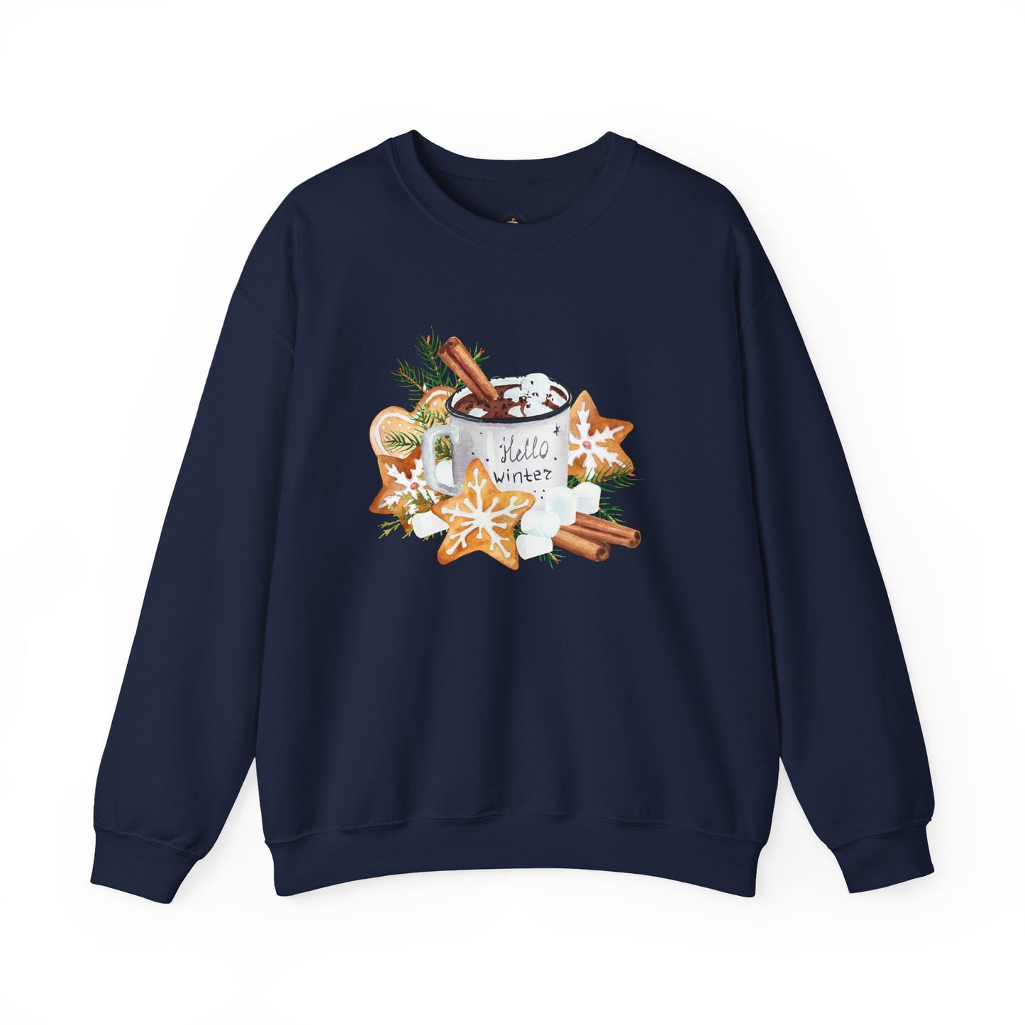 Winter Spice Sweatshirt | Cozy Unisex Crewneck for Cold Days, Holiday Gifting, Christmas Sweater, Seasonal Comfort, Perfect for a Fireside