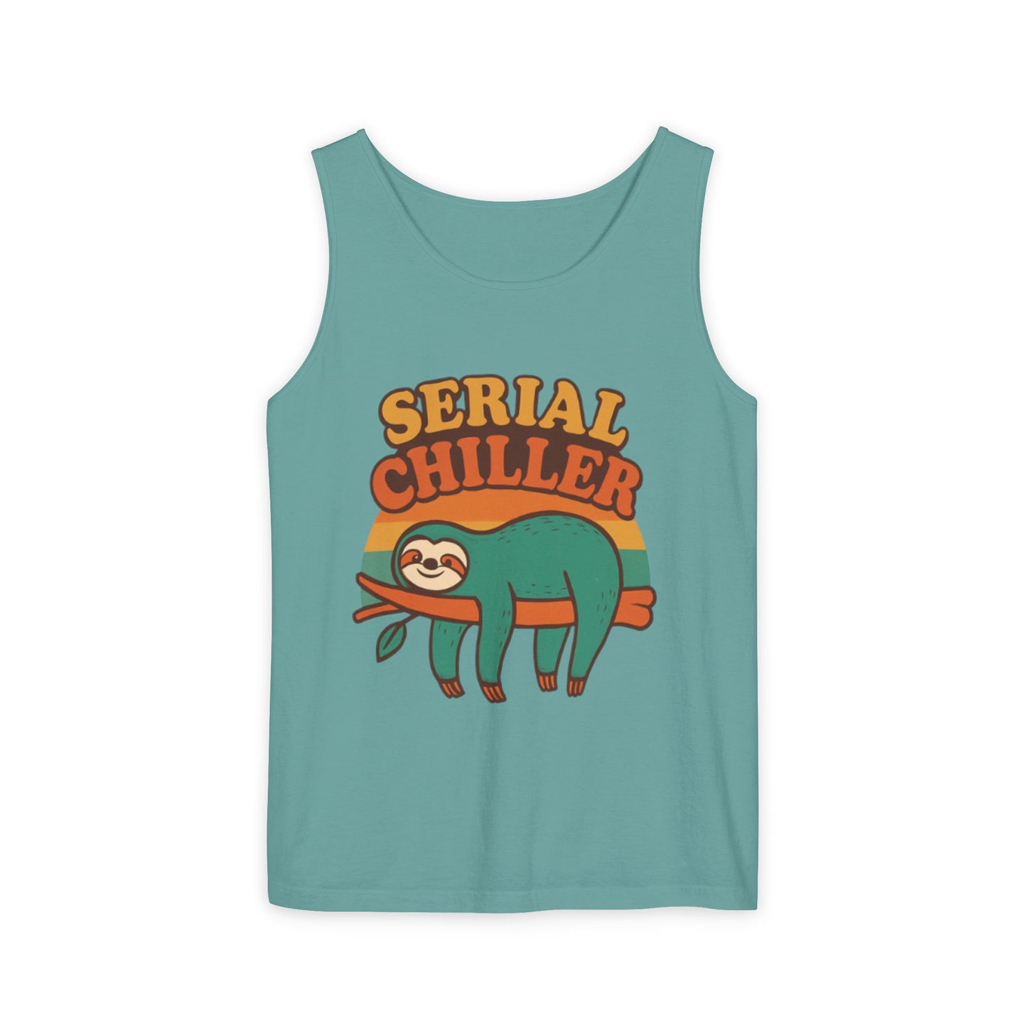 Serial Chiller Vibes Tank Top for Teachers and Moms on Vacay