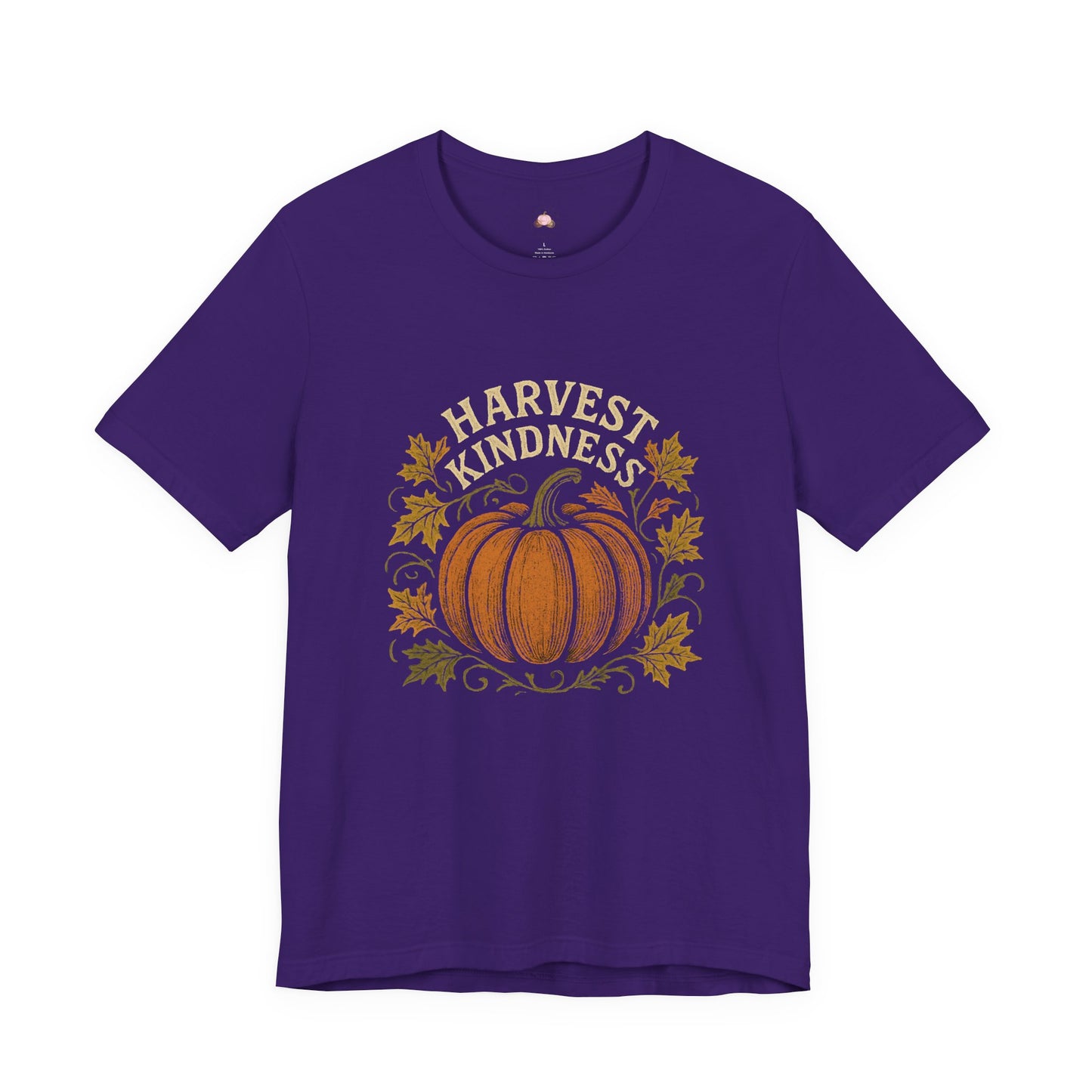 Harvest Kindness Tee - Unisex Jersey Short Sleeve Tee, Fall Fashion, Autumn Apparel, Thanksgiving Shirt, Gift for Friends, Cozy Casual Wear
