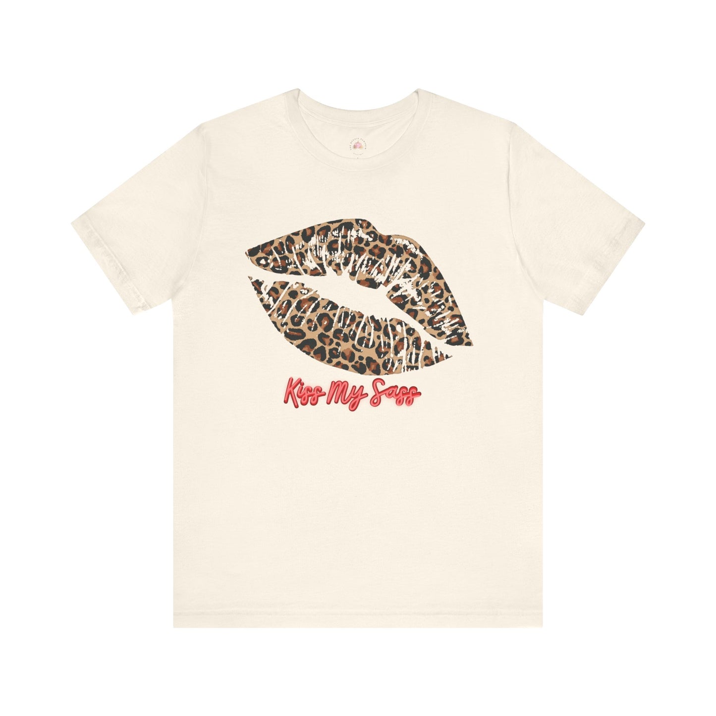 Funny Leopard Kiss Unisex Tee - Kiss My Sass