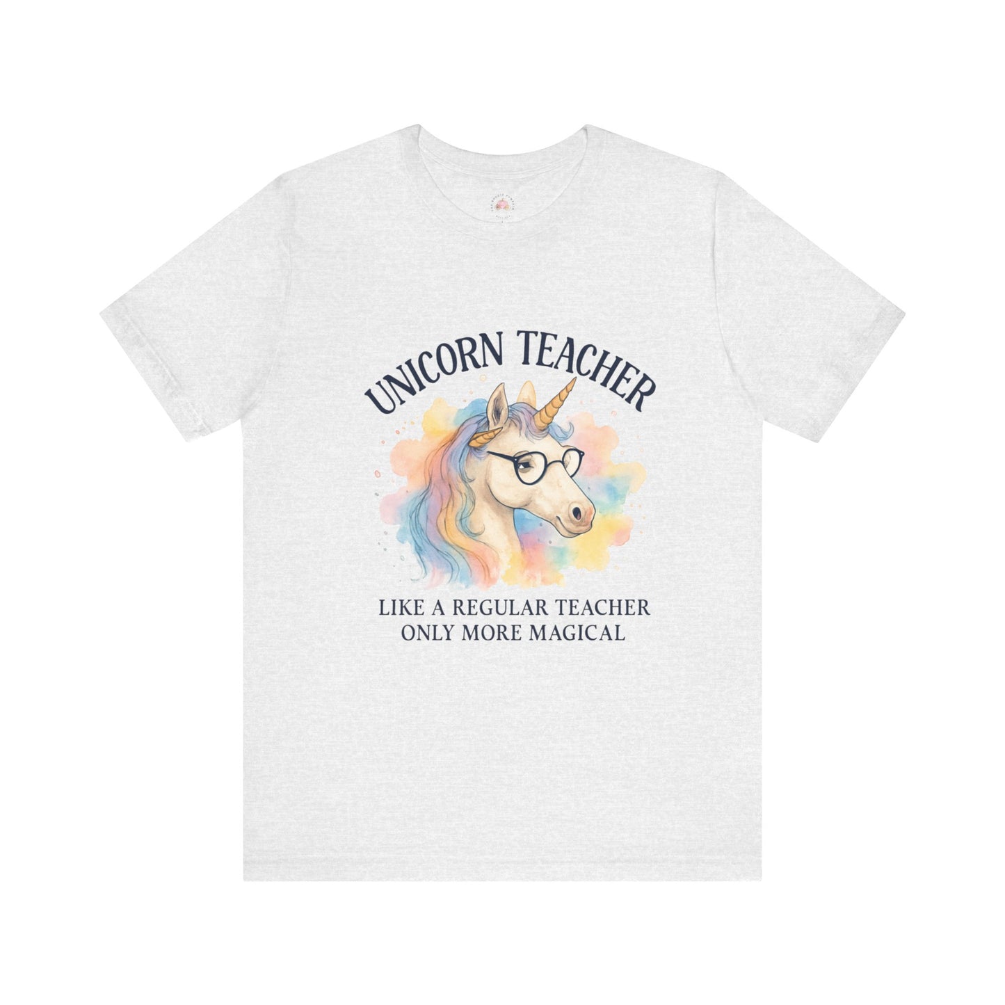 Unisex Tee - Unicorn Teacher Funny Design