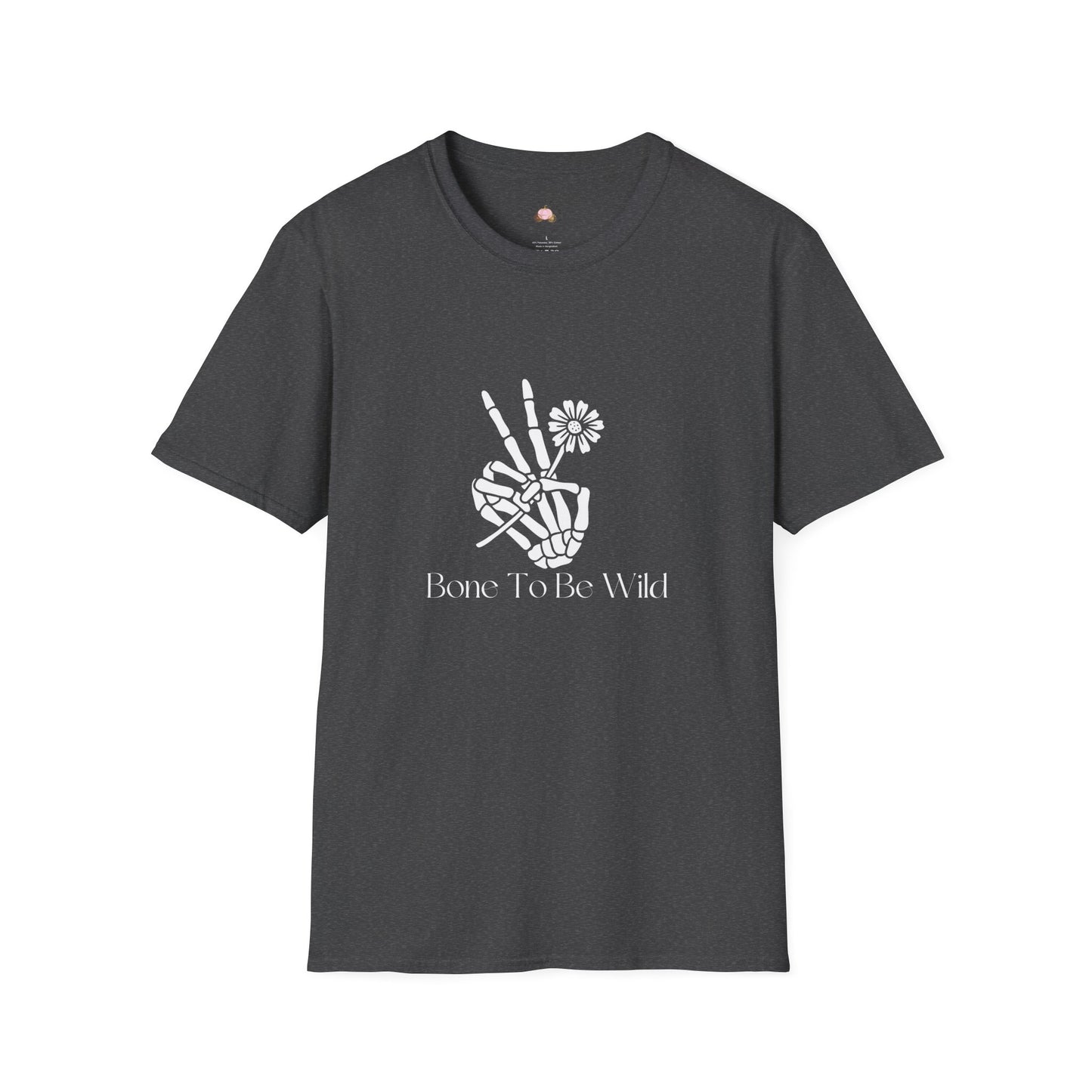 Funny Halloween Unisex T-Shirt - Bone to Be Wild
