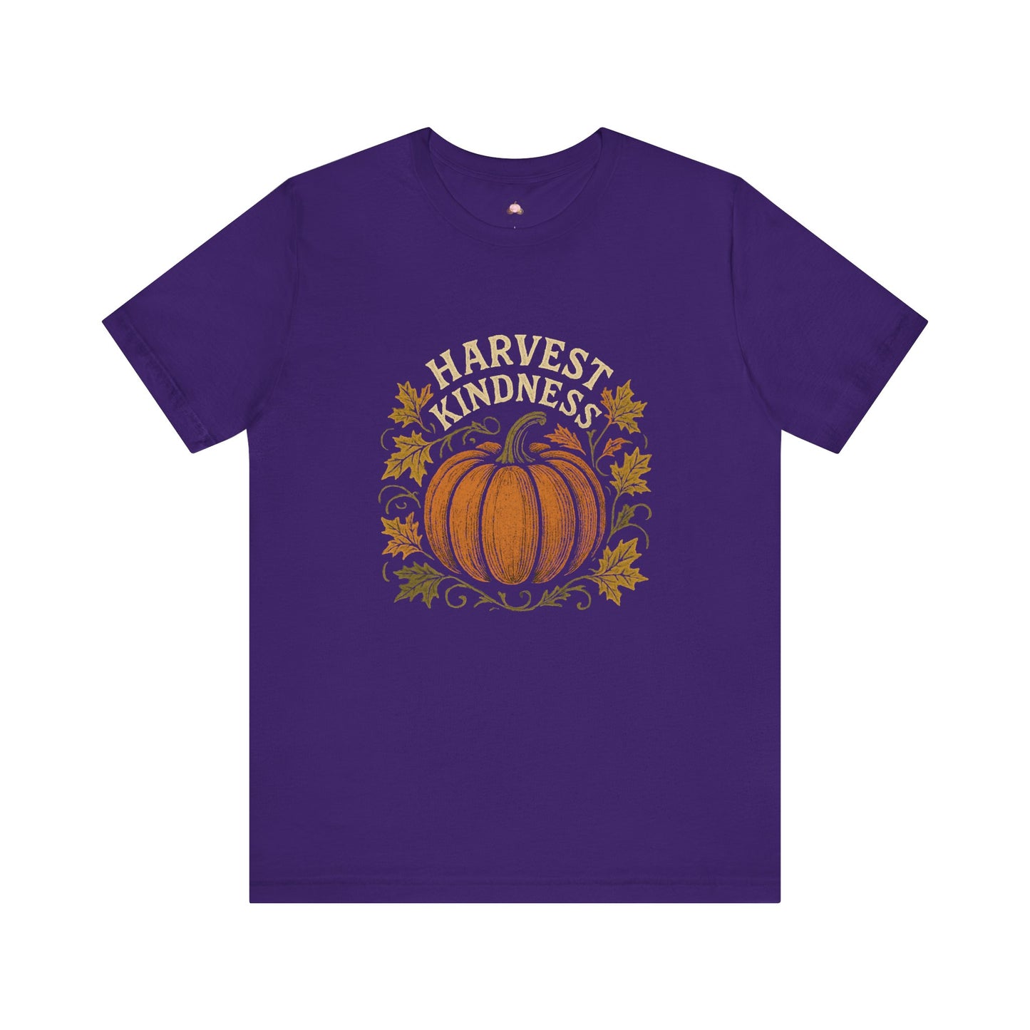 Harvest Kindness Tee - Unisex Jersey Short Sleeve Tee, Fall Fashion, Autumn Apparel, Thanksgiving Shirt, Gift for Friends, Cozy Casual Wear