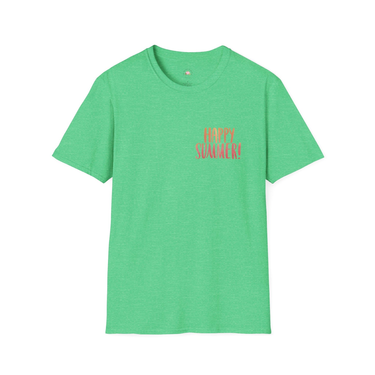 Happy Summer Unisex T-Shirt - Vacation Shirt and Beachwear