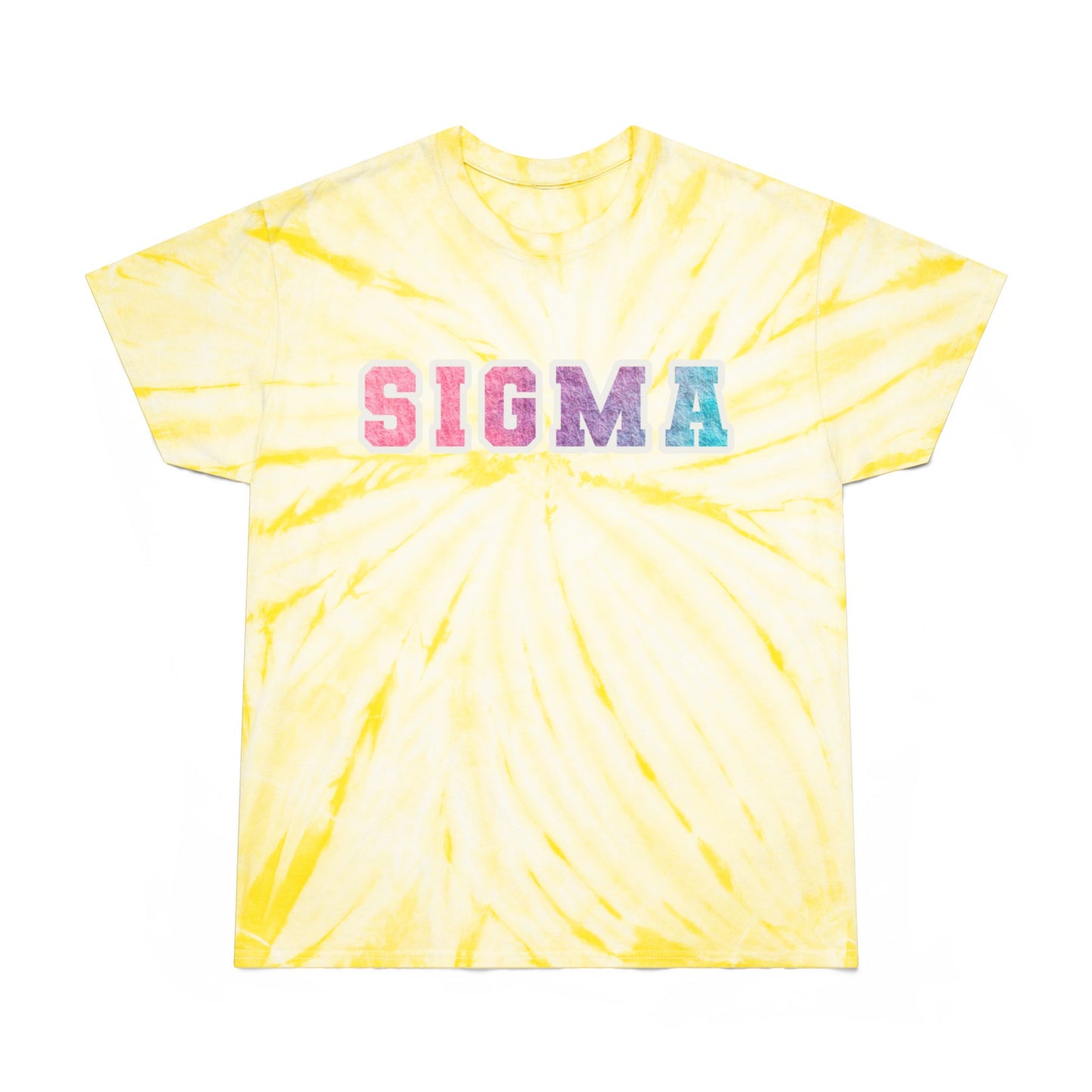 Tie-Dye Tee Sigma - Colorful and unique shirt for those who love artistic designs