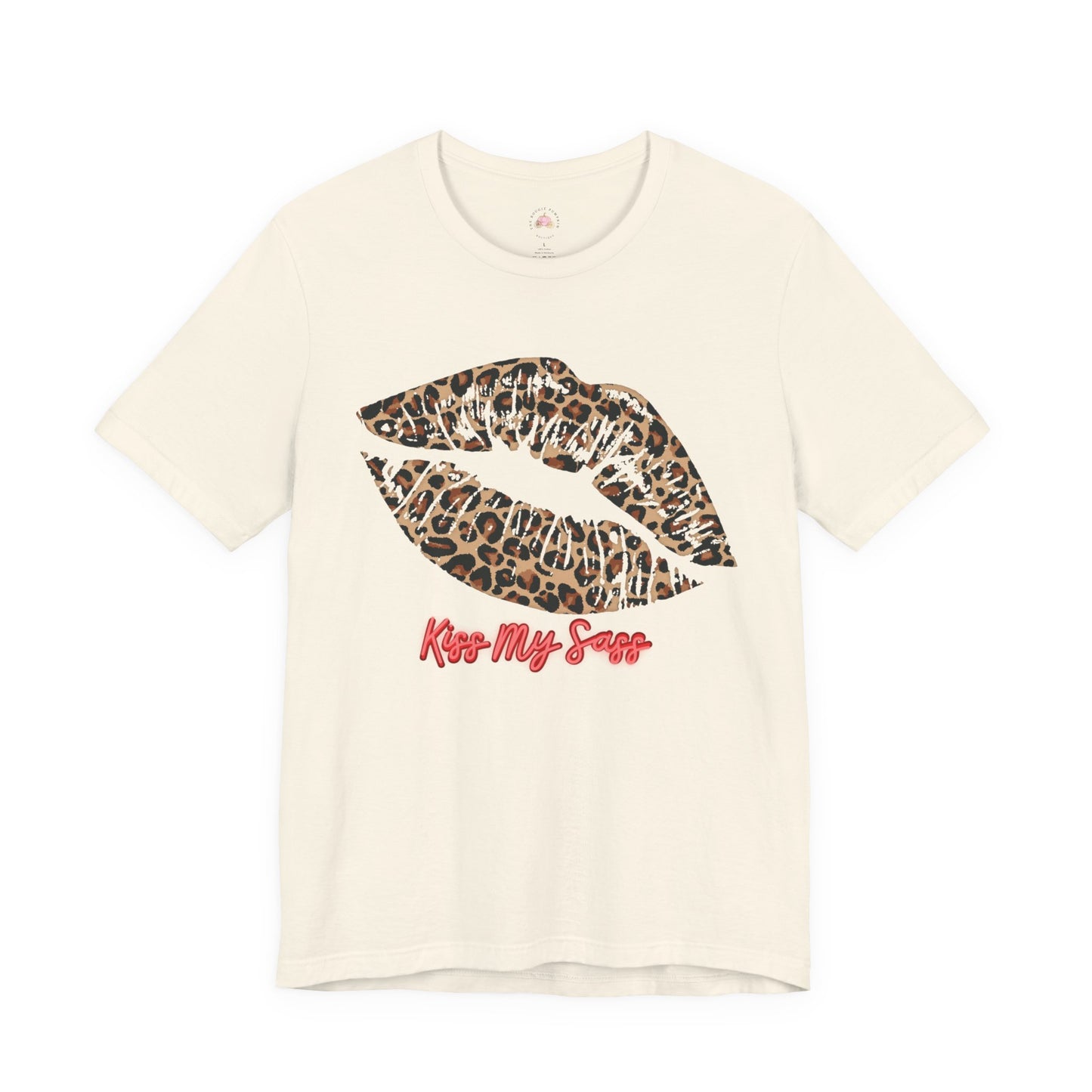 Funny Leopard Kiss Unisex Tee - Kiss My Sass