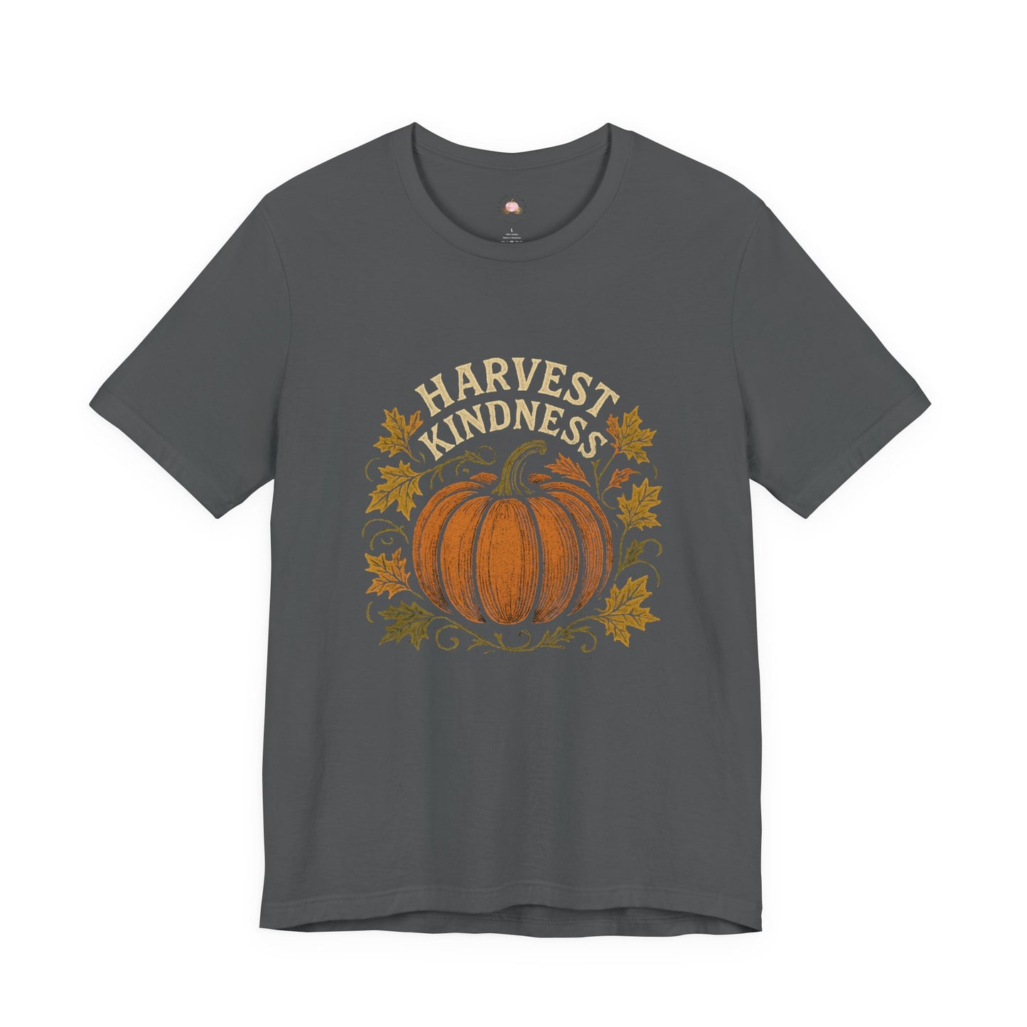Harvest Kindness Tee - Unisex Jersey Short Sleeve Tee, Fall Fashion, Autumn Apparel, Thanksgiving Shirt, Gift for Friends, Cozy Casual Wear