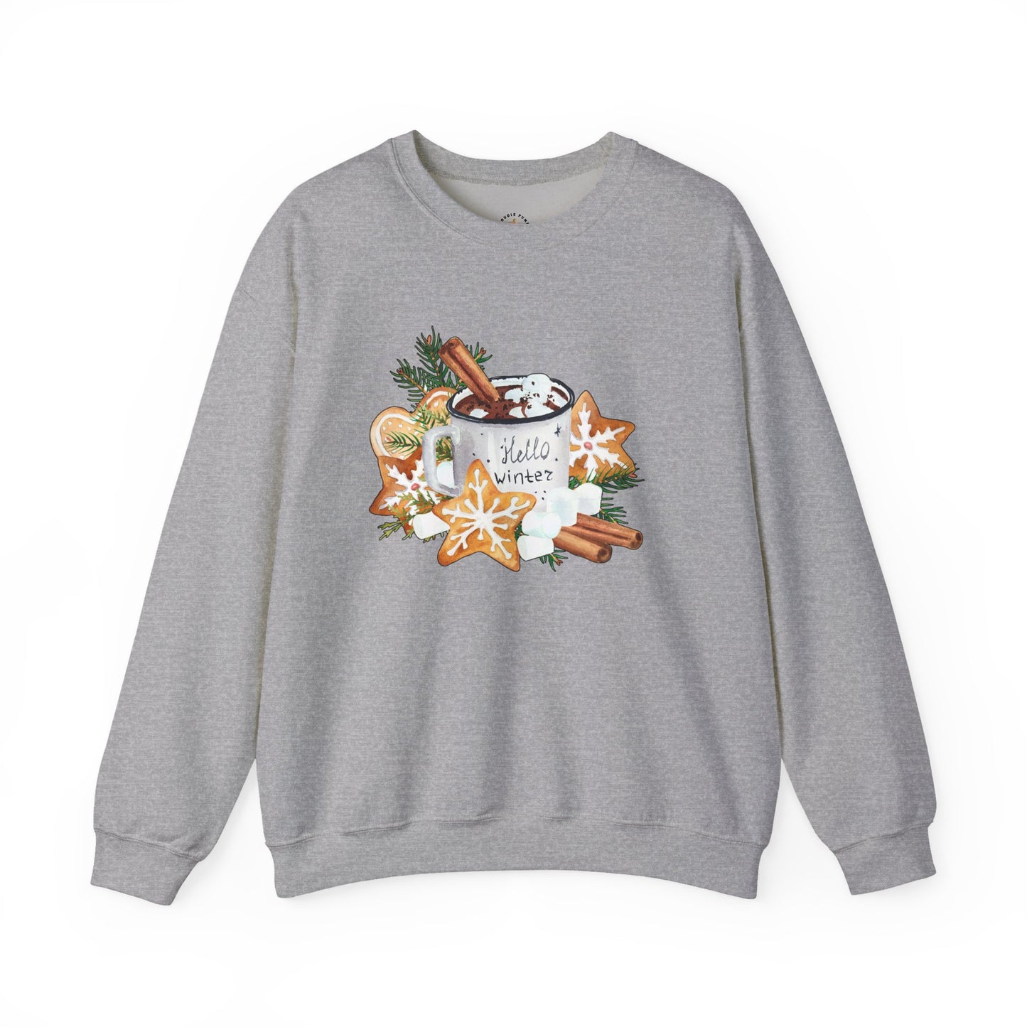 Winter Spice Sweatshirt | Cozy Unisex Crewneck for Cold Days, Holiday Gifting, Christmas Sweater, Seasonal Comfort, Perfect for a Fireside