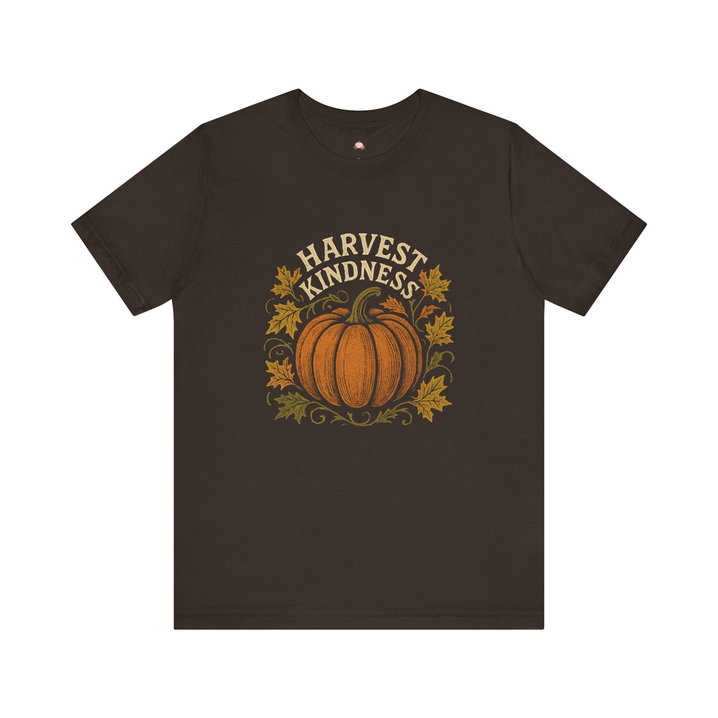 Harvest Kindness Tee - Unisex Jersey Short Sleeve Tee, Fall Fashion, Autumn Apparel, Thanksgiving Shirt, Gift for Friends, Cozy Casual Wear