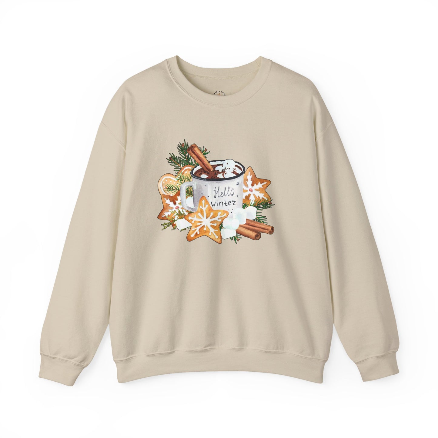 Winter Spice Sweatshirt | Cozy Unisex Crewneck for Cold Days, Holiday Gifting, Christmas Sweater, Seasonal Comfort, Perfect for a Fireside