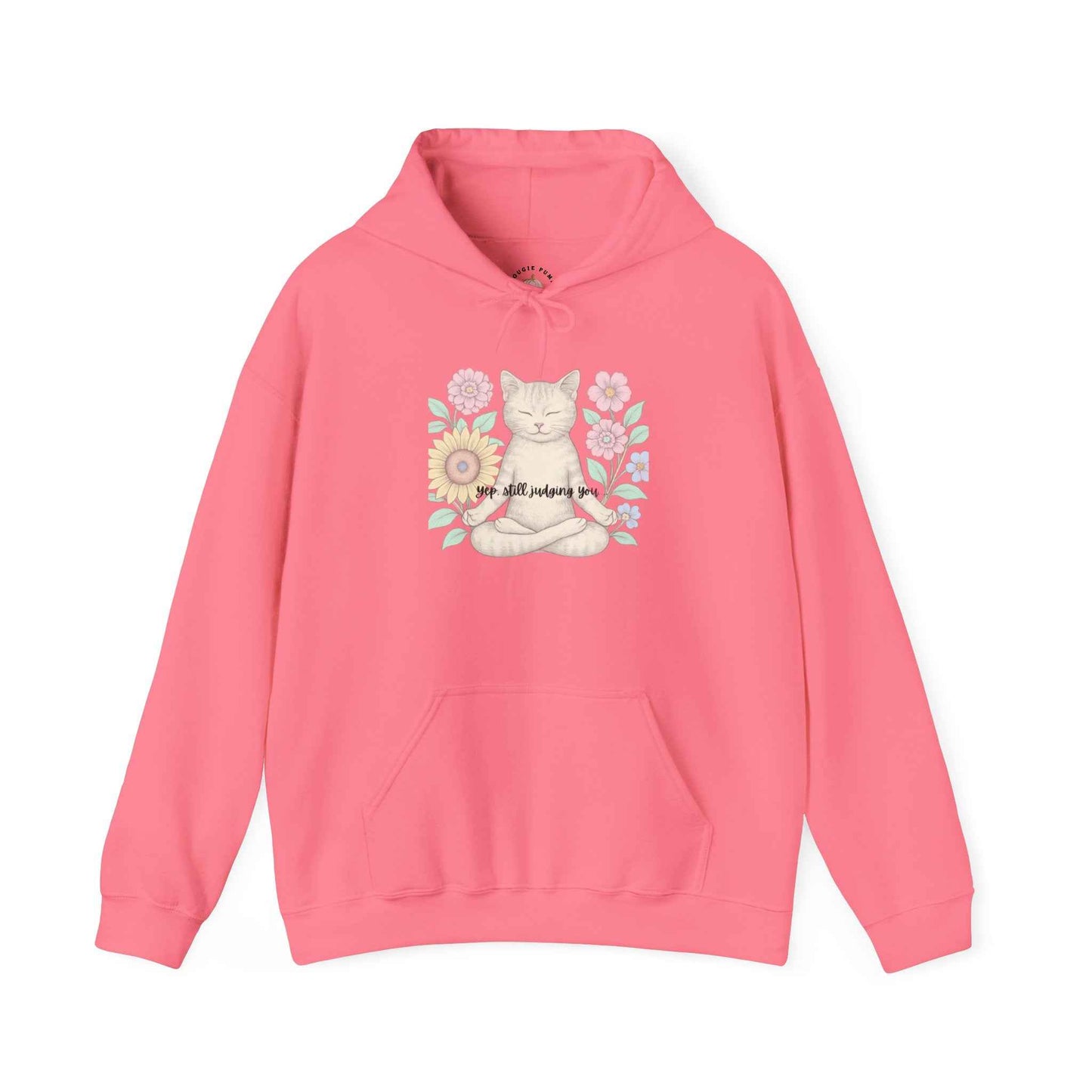 Zen Cat Hoodie - Snarky Sweatshirt for Cozy Cat Lovers