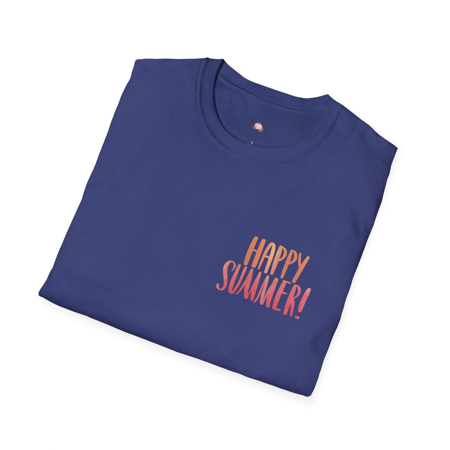 Happy Summer Unisex T-Shirt - Vacation Shirt and Beachwear