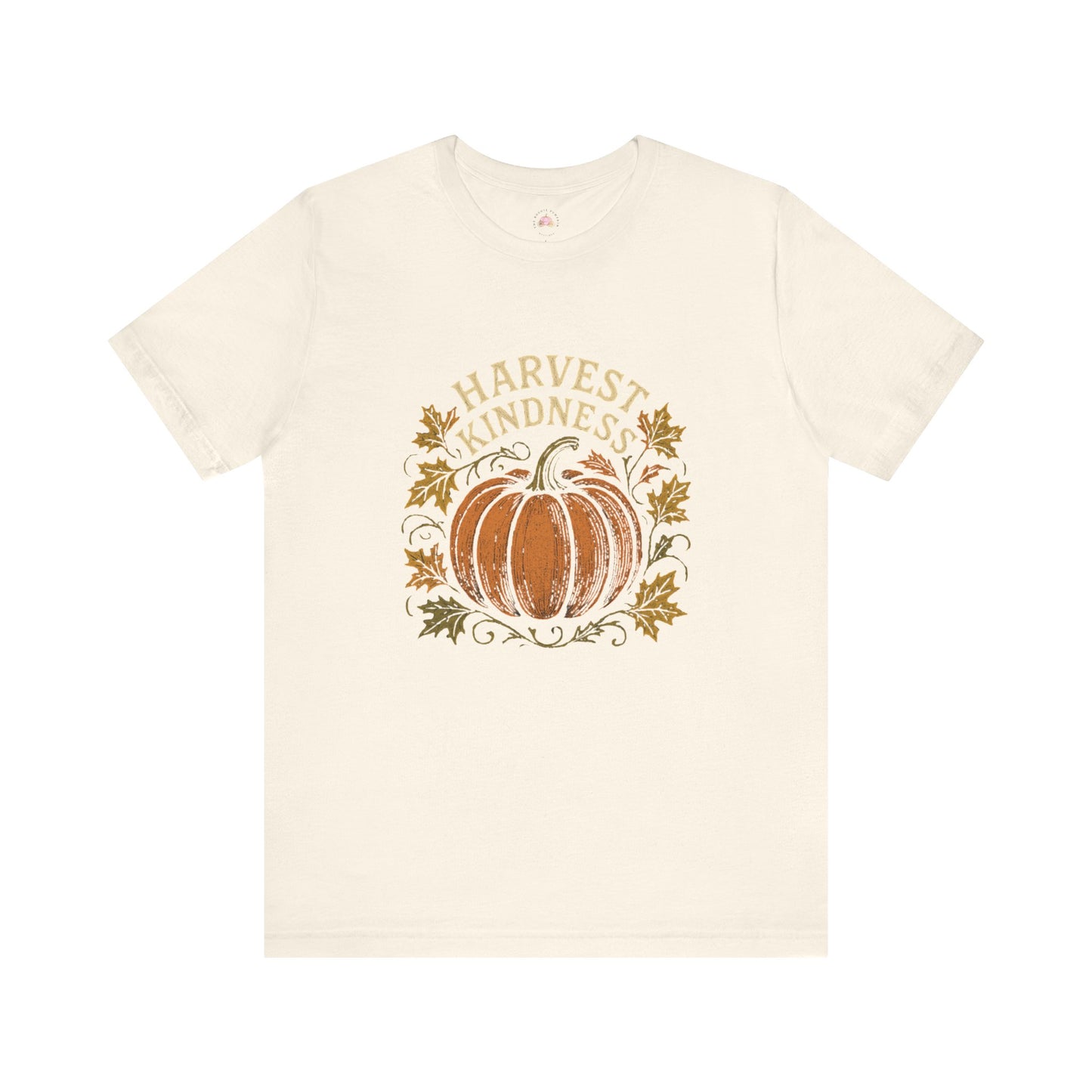 Harvest Kindness Tee - Unisex Jersey Short Sleeve Tee, Fall Fashion, Autumn Apparel, Thanksgiving Shirt, Gift for Friends, Cozy Casual Wear