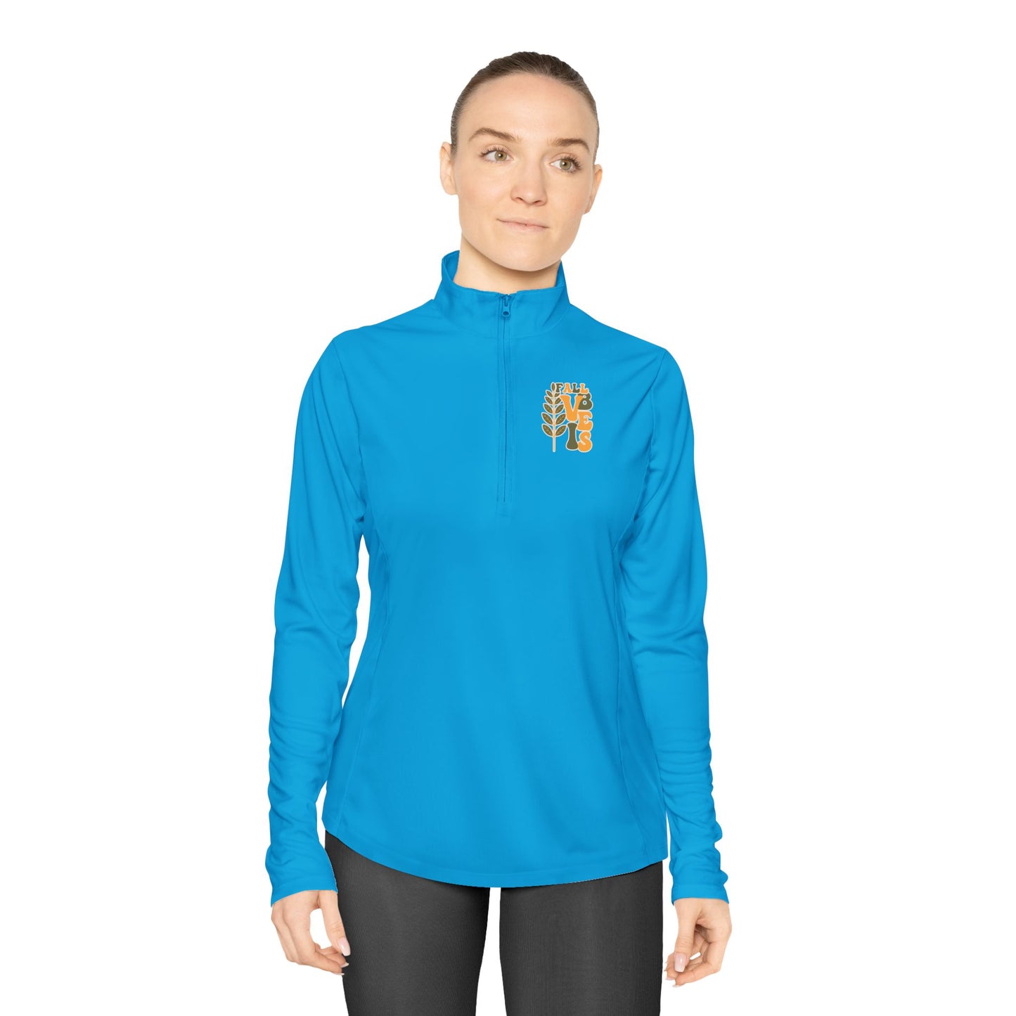 Quarter-Zip Pullover - Fall Vibes