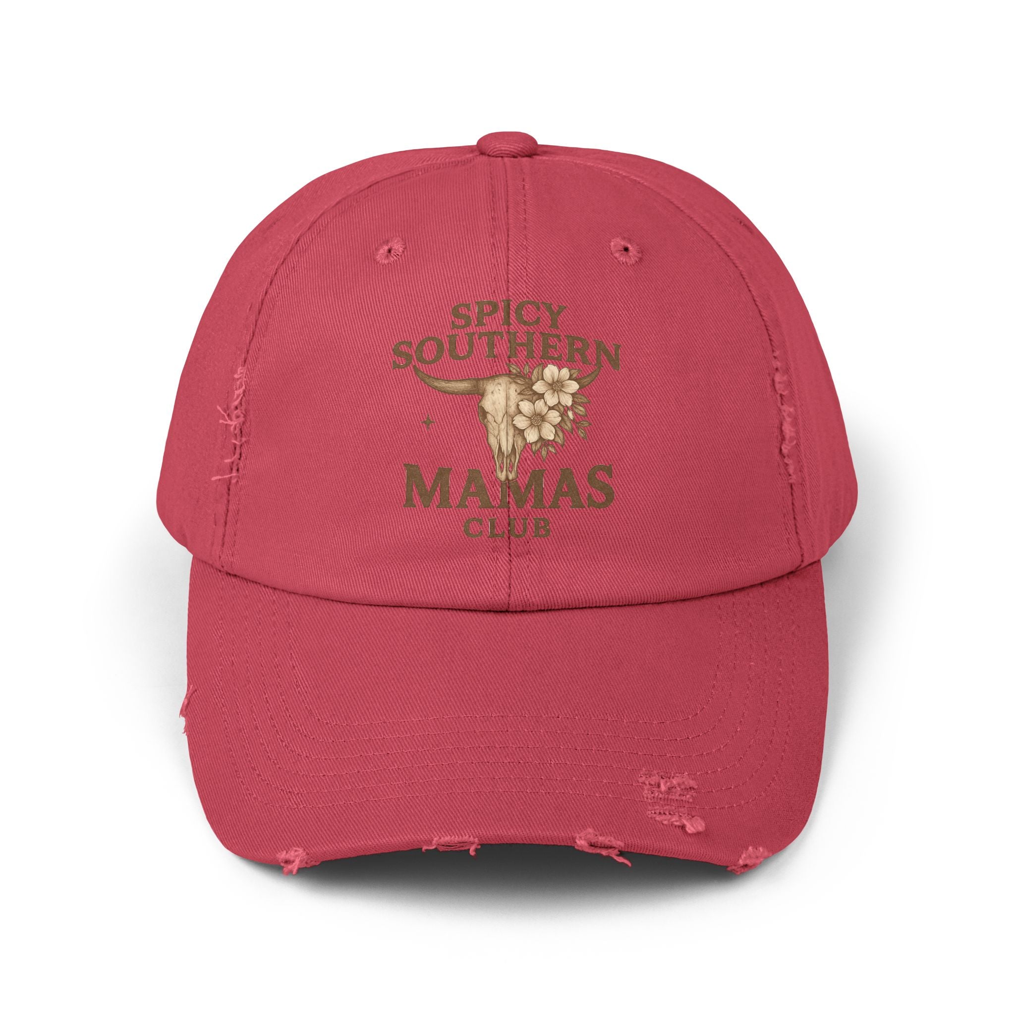 Spicy Southern Mamas Club Hat | Distressed Vintage Cap – The Bougie Pumpkin Boutique