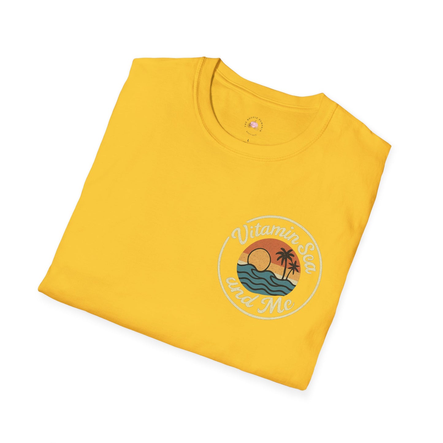 Hello Vitamin Sea Unisex T-Shirt, Beachwear, Summer Vibes, Vacation Tee, Casual Outfit, Gift for Sea Lovers, Vintage
