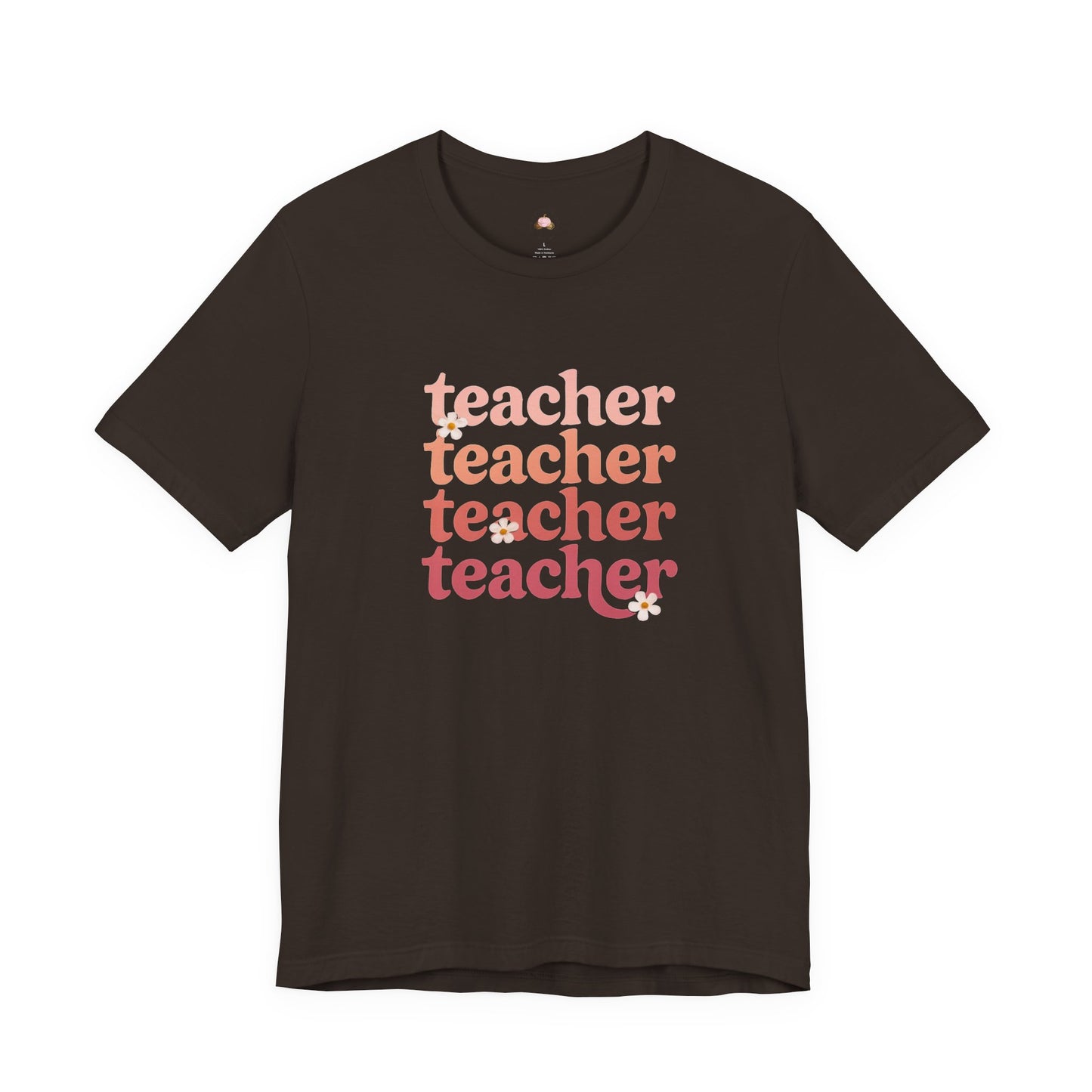 Teacher Vibes Unisex Jersey Tee - Perfect Gift for Educators, Teacher Appreciation, Classroom Style, Graduation Gift, Everyday Wear