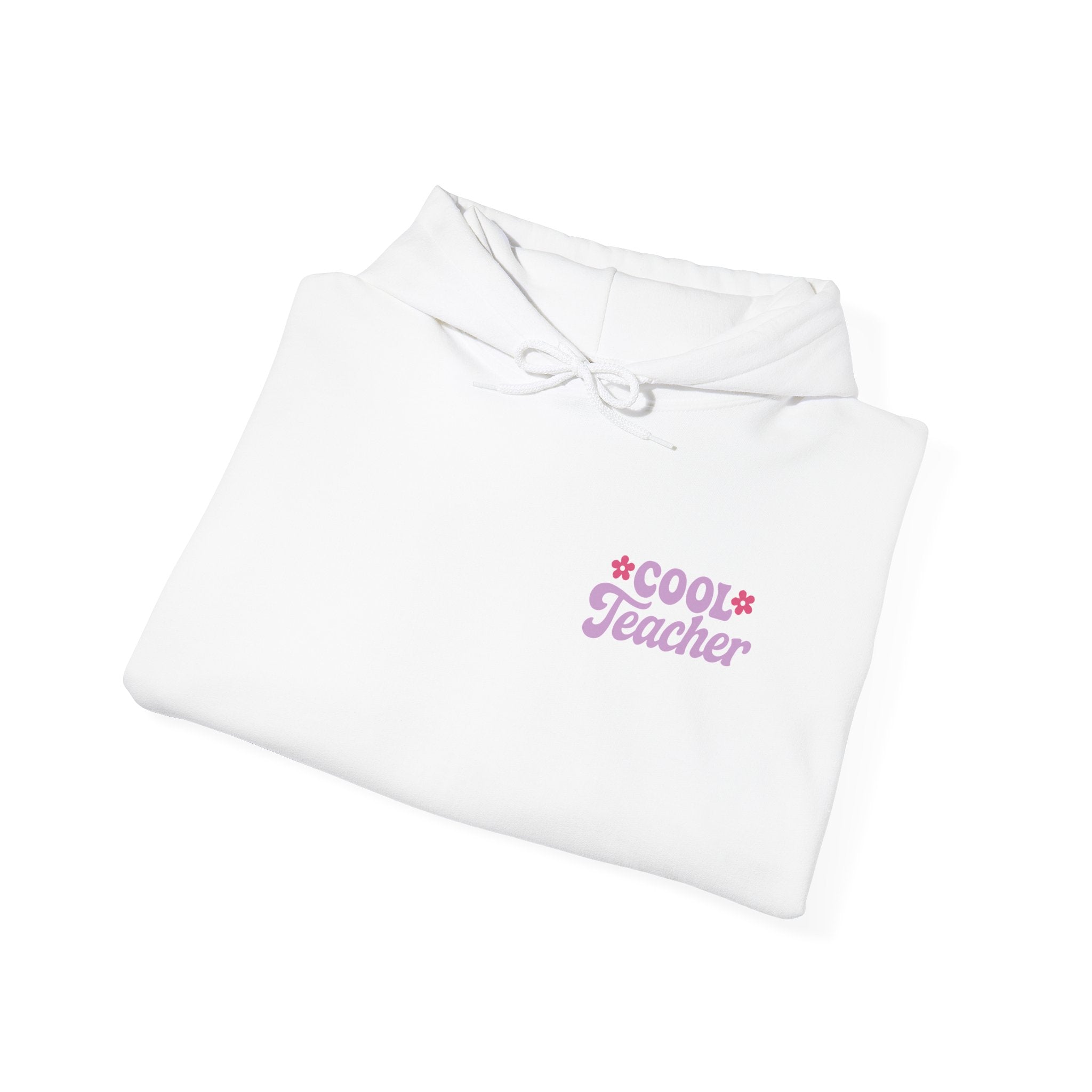 Cool Teacher Hooded Sweatshirt, Teacher Gift, Unisex Hoodie, Classroom Apparel, Back to School, Teacher Appreciation