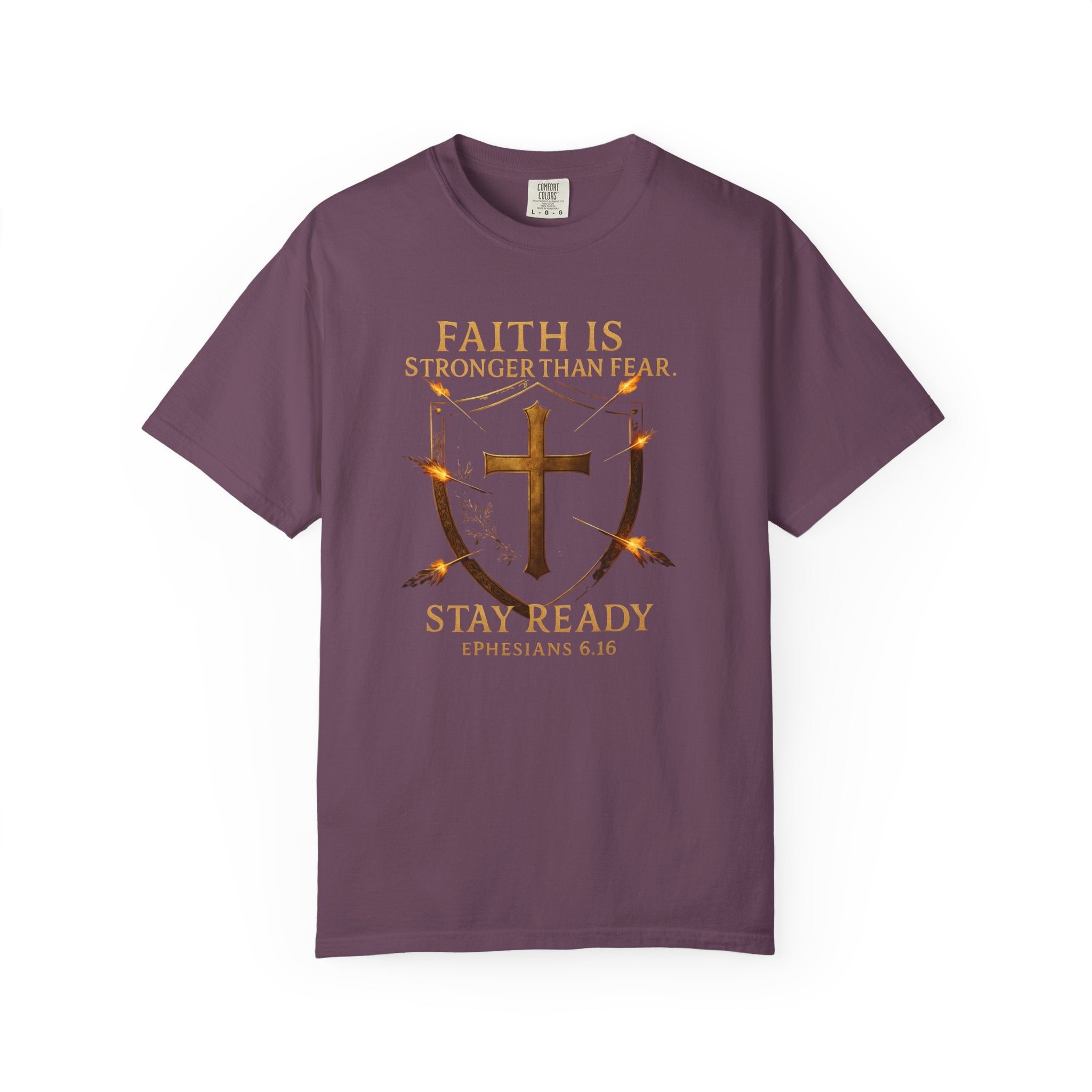 Shield of Faith Ephesians 6:16 T-Shirt — Christian Scripture Tee