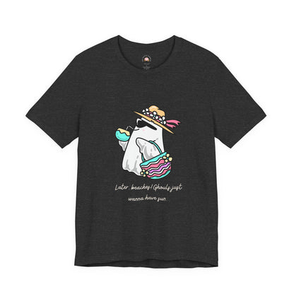 Funny Halloween Beaches Unisex Tee