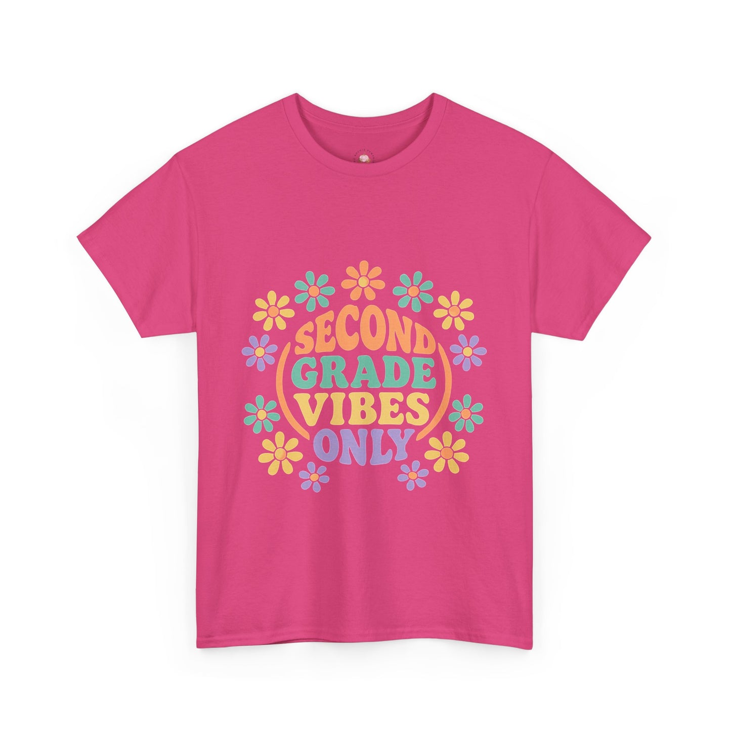 Second Grade Vibes Tee - Teacher Shirt