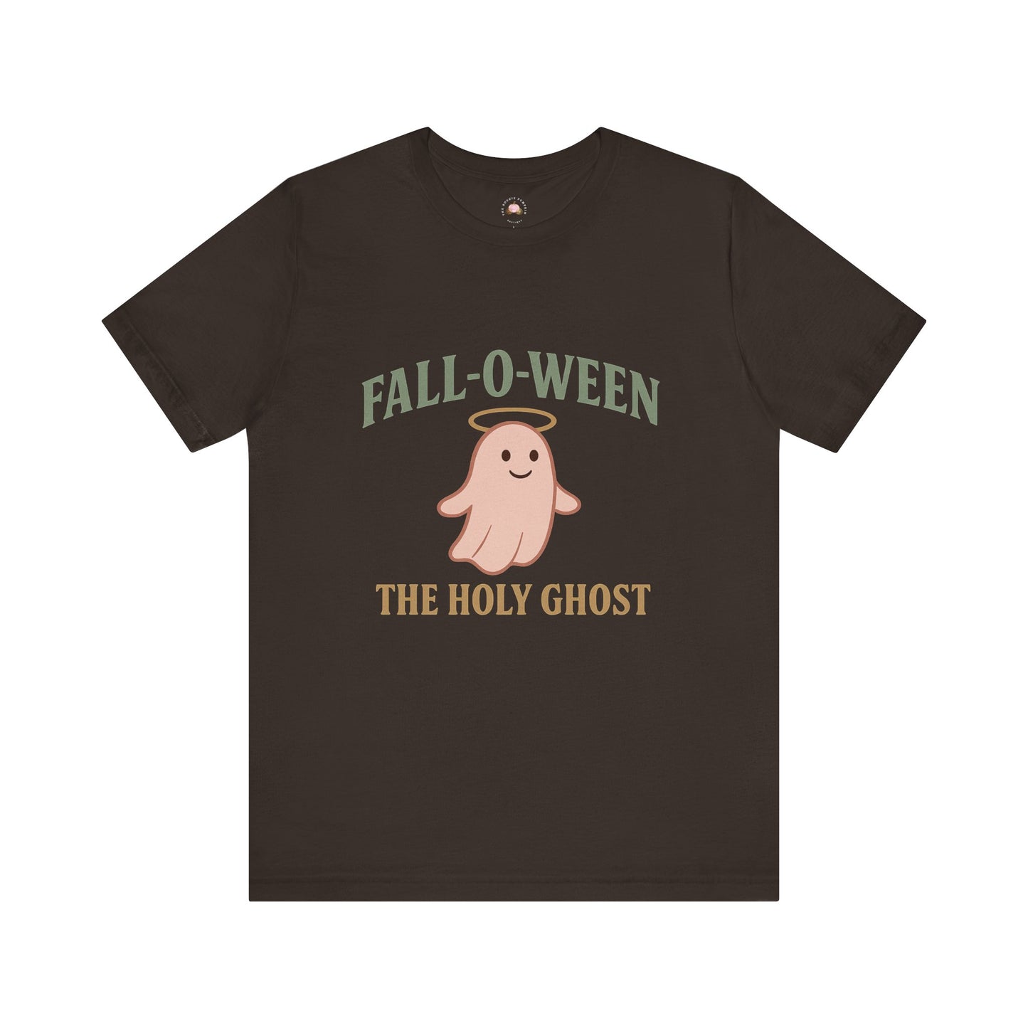 Christian Unisex Tee Holy Ghost Halloween Alternative Faith Humor - The Bougie Pumpkin Boutique