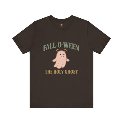 Christian Unisex Tee Holy Ghost Halloween Alternative Faith Humor - The Bougie Pumpkin Boutique