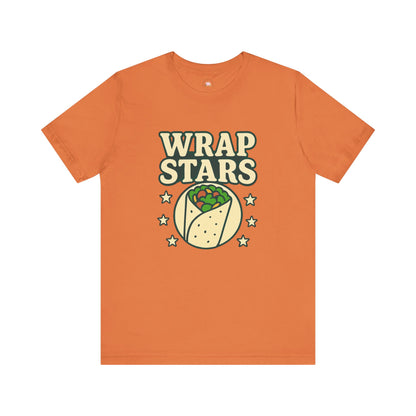 Punny Wrap Stars Unisex Tee - Cafeteria Worker Appreciation Gift - The Bougie Pumpkin Boutique