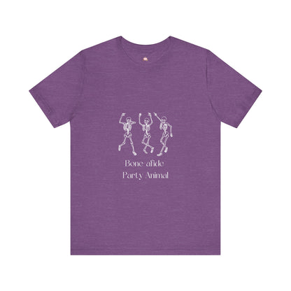 Halloween Skeleton Tee - Unisex Jersey Short Sleeve