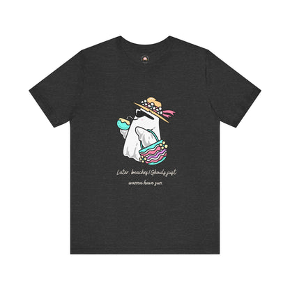 Funny Halloween Beaches Unisex Tee