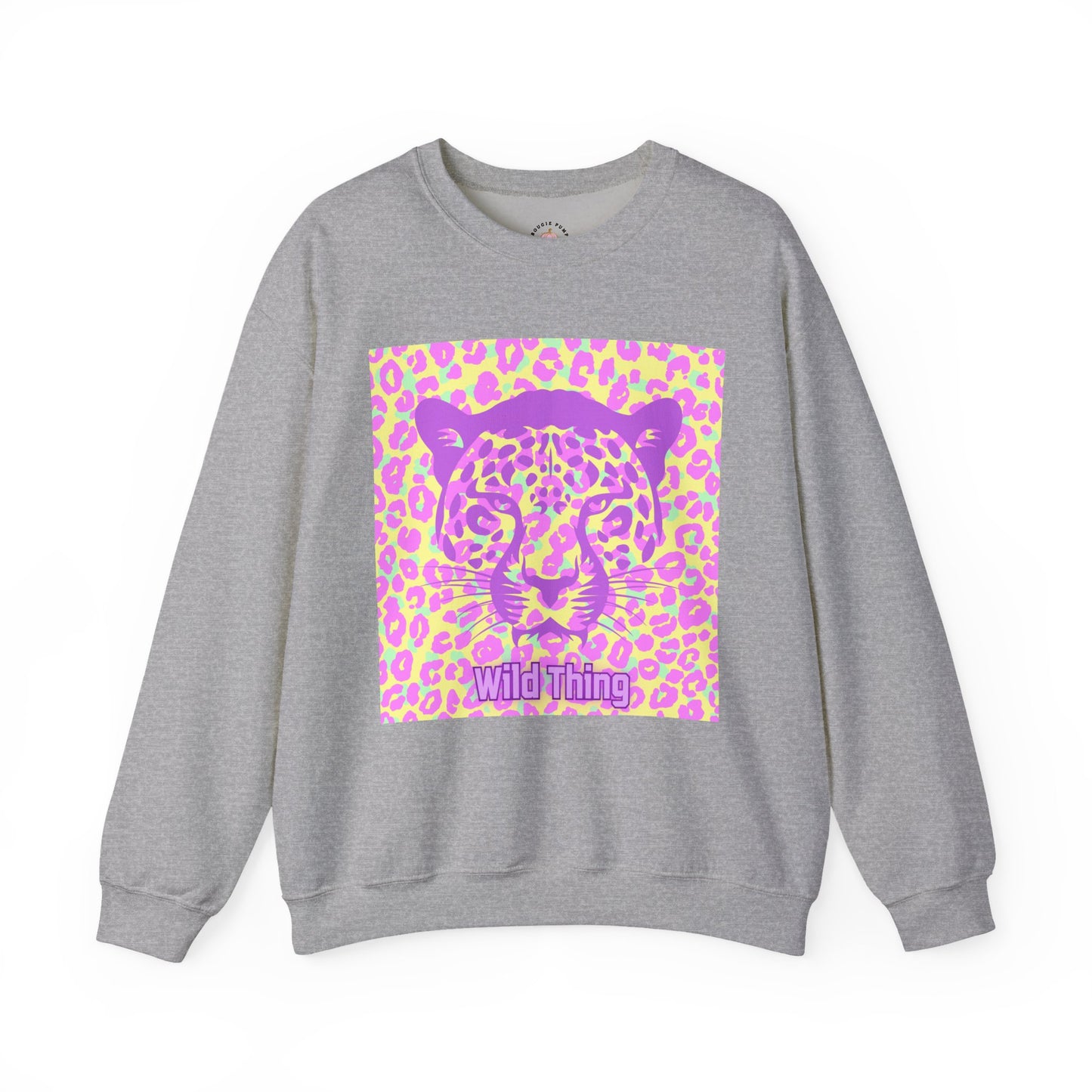Wild Thing Unisex Crewneck Sweatshirt, Colorful Leopard Print Sweatshirt, Trendy Casual Wear, Gift for Animal Lovers, Cozy Fashion [...]