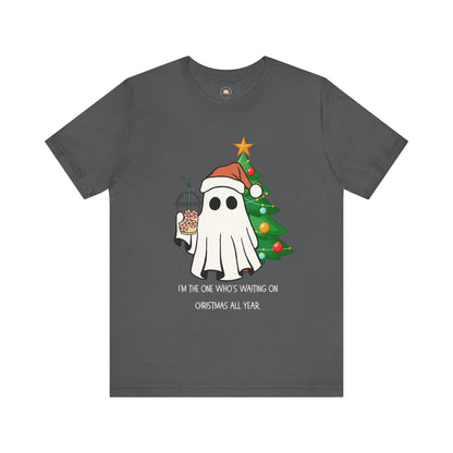 Funny Teacher Squad Unisex Tee - Ghost of Christmas Halloween Design