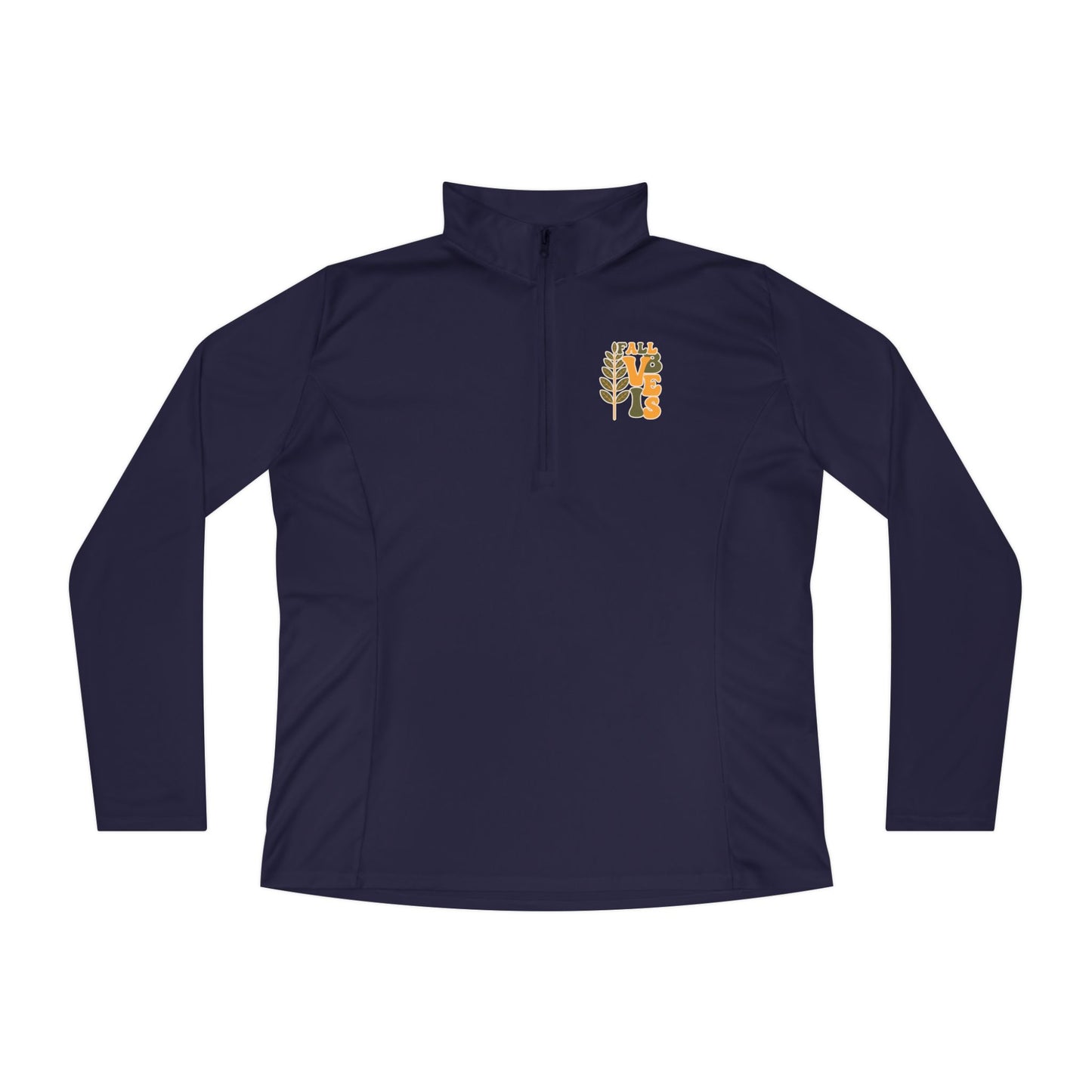 Quarter-Zip Pullover - Fall Vibes