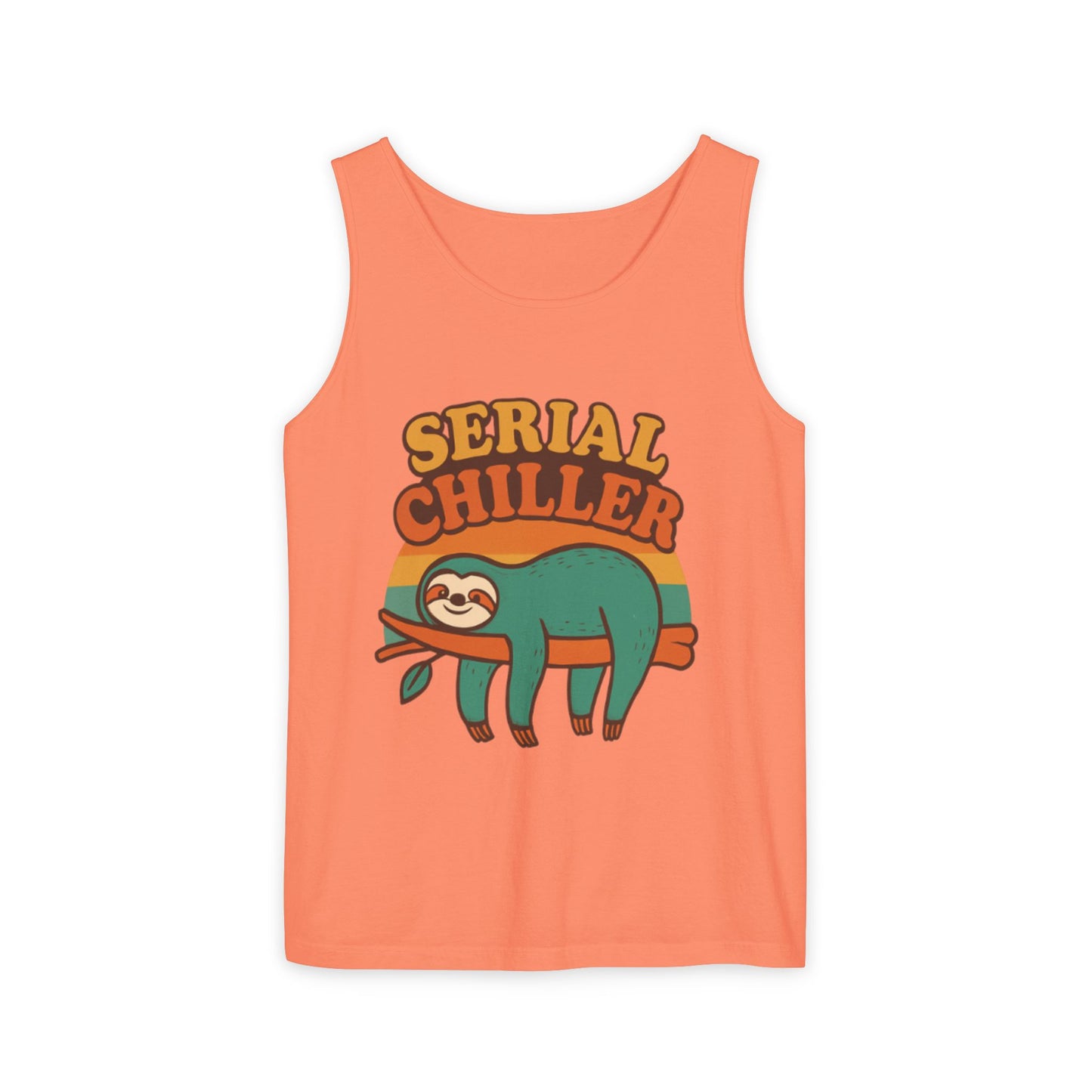 Serial Chiller Vibes Tank Top for Teachers and Moms on Vacay