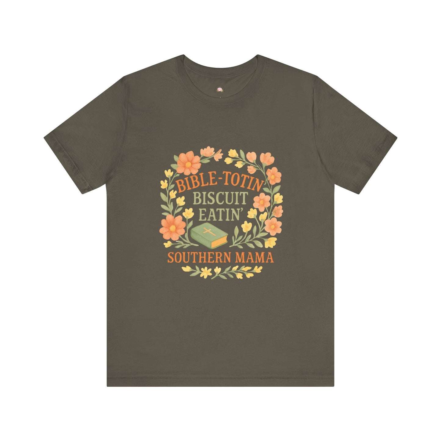 Southern Mama Biblical Tee, Fun Southern T-Shirt, Cute Gift for Moms, Bible Lovers, Casual Everyday Wear - The Bougie Pumpkin Boutique