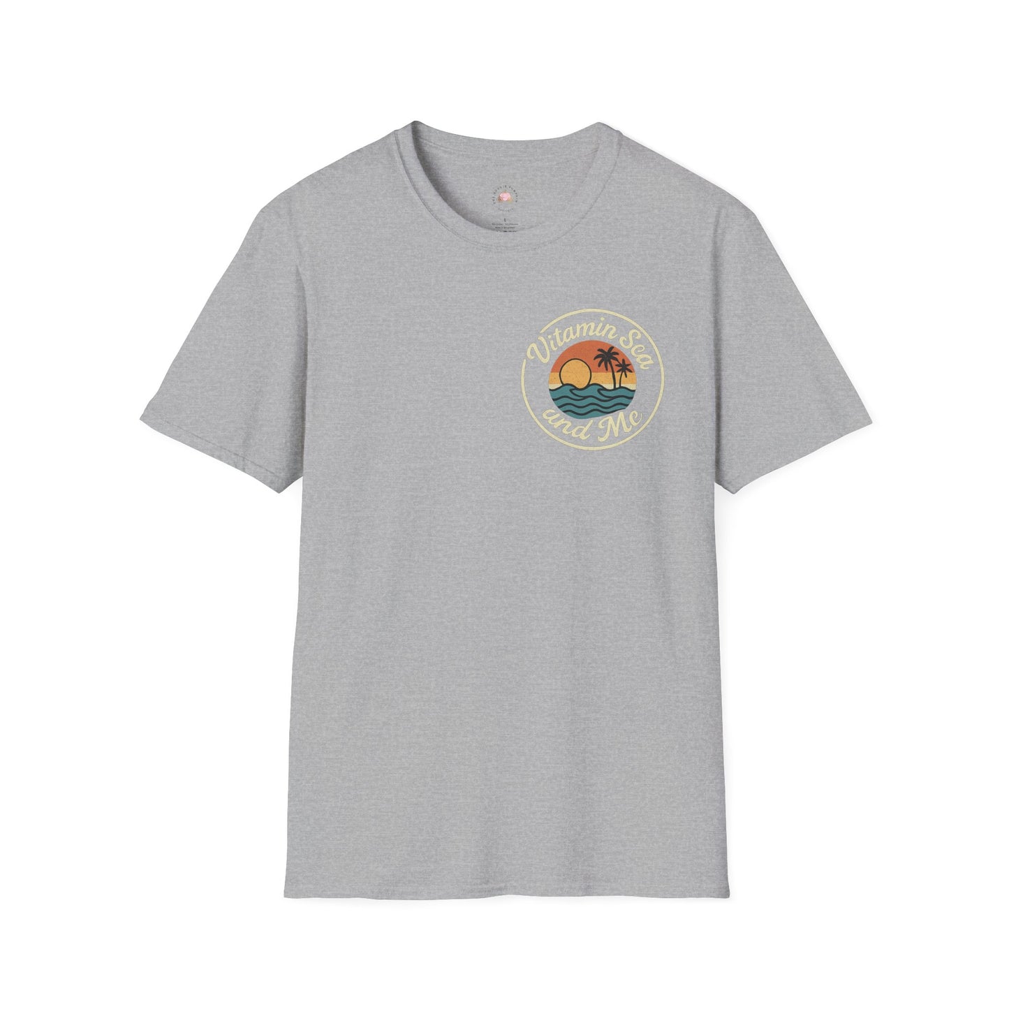 Hello Vitamin Sea Unisex T-Shirt, Beachwear, Summer Vibes, Vacation Tee, Casual Outfit, Gift for Sea Lovers, Vintage